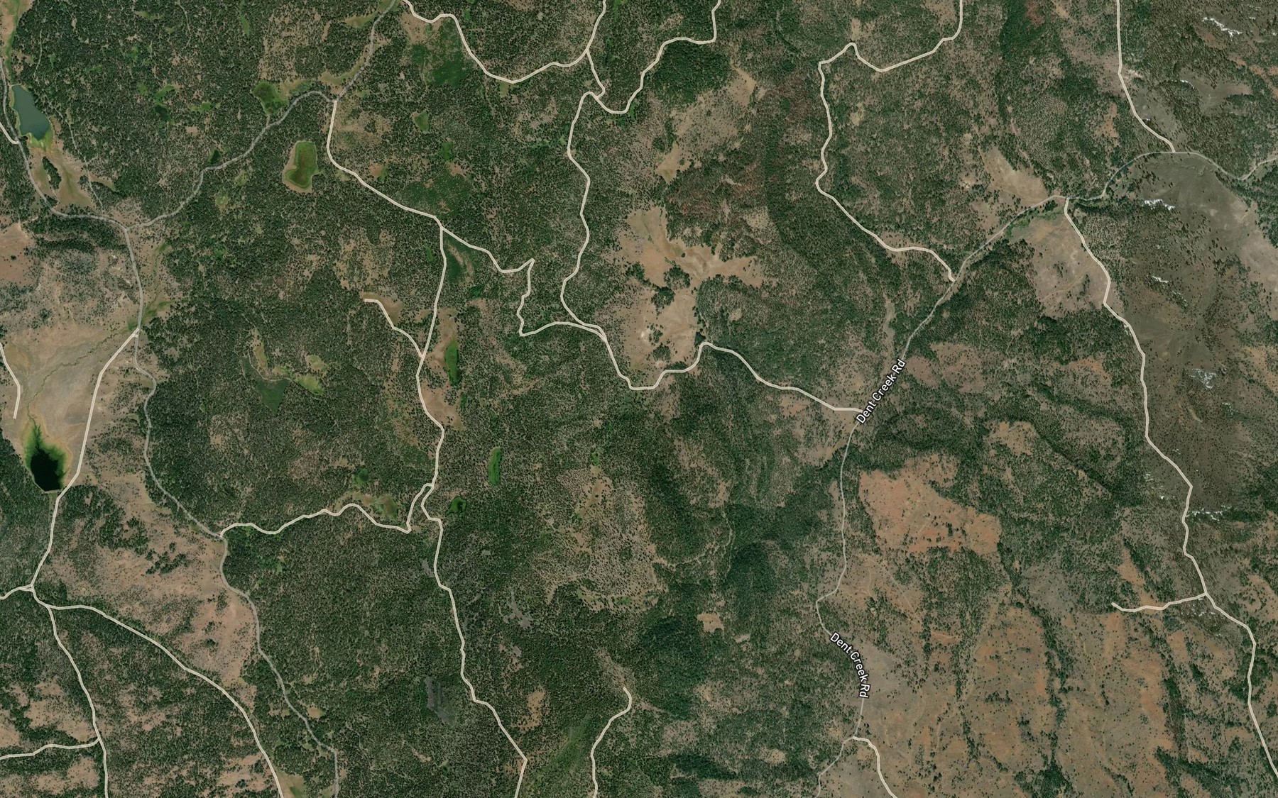 Satellite map of the Sullivan Spring