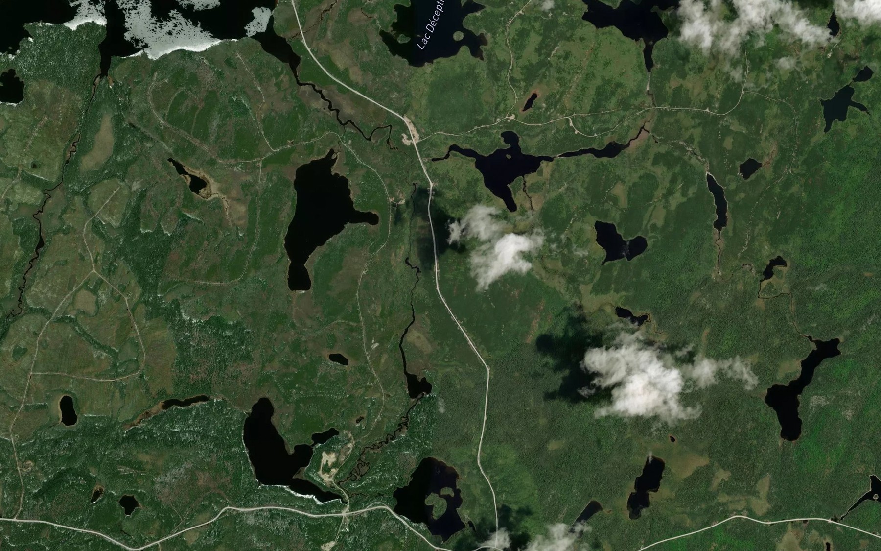 Satellite map of the Kaockadekakamak