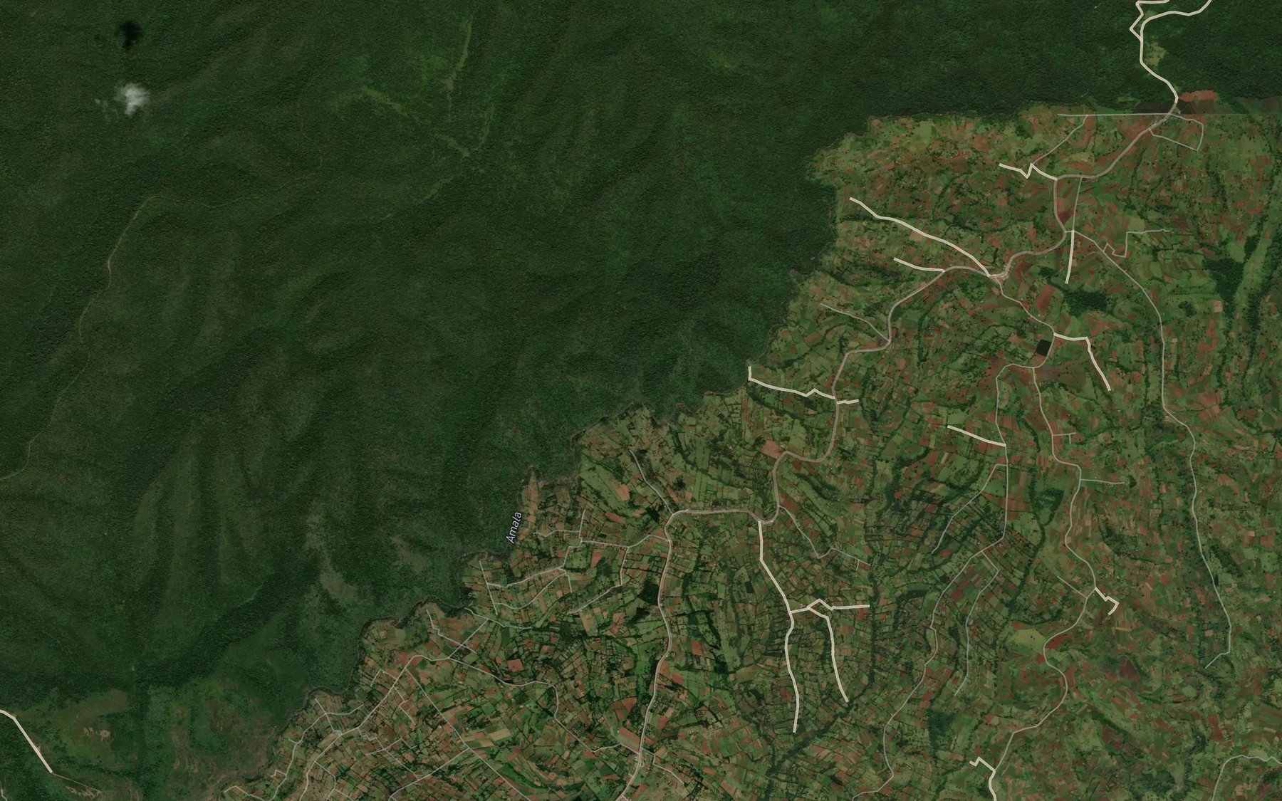 Satellite map of the Nairotia