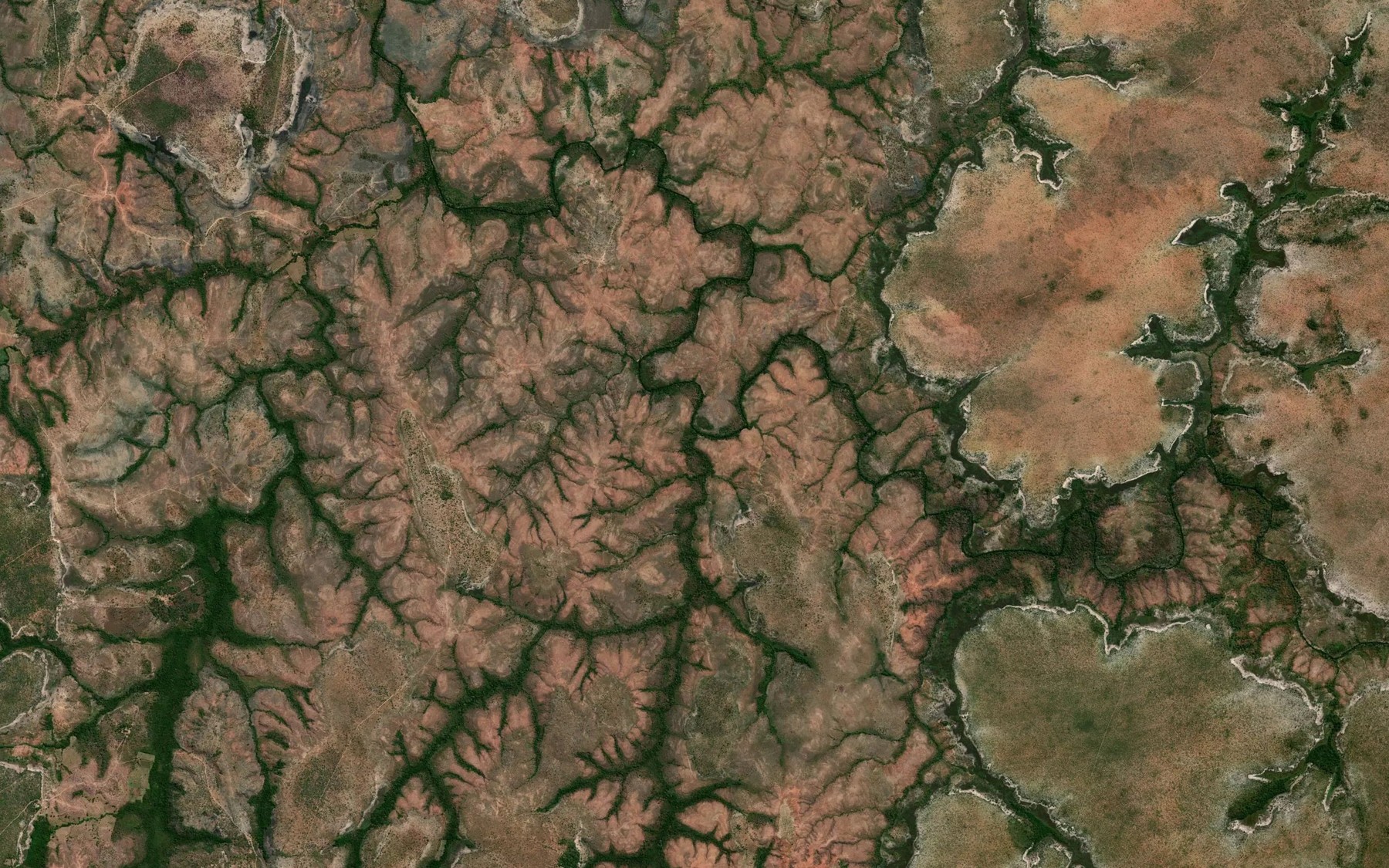 Satellite map of the Corrego Catingueiro