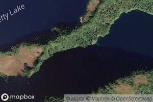 Satellite map of the Salmon Creek