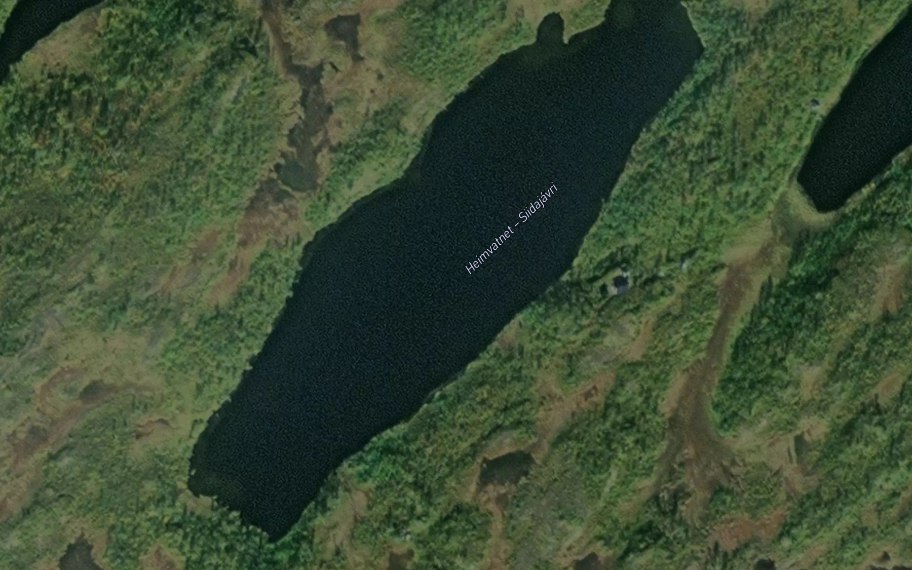 Satellite map of the Heimvatnet