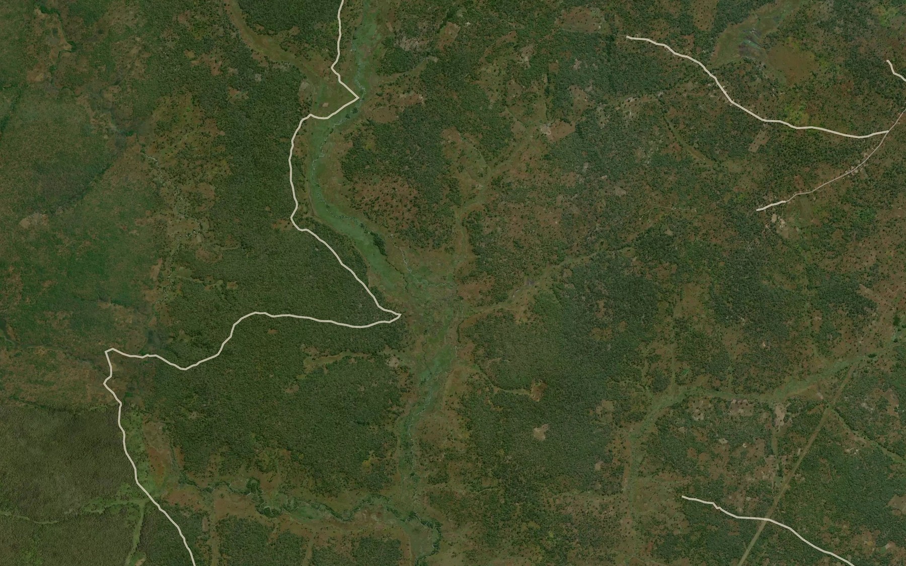 Satellite map of the Kalajaka