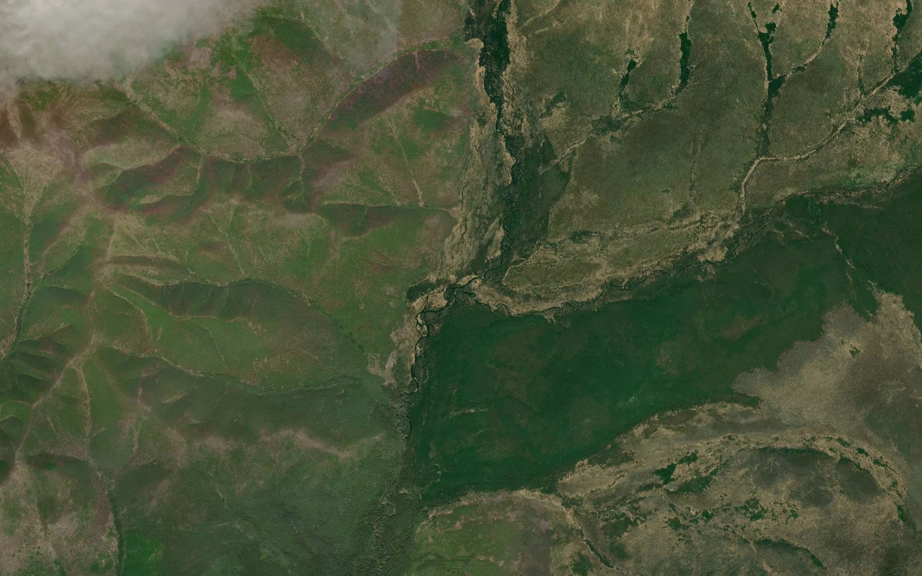 Satellite map of the Ogor