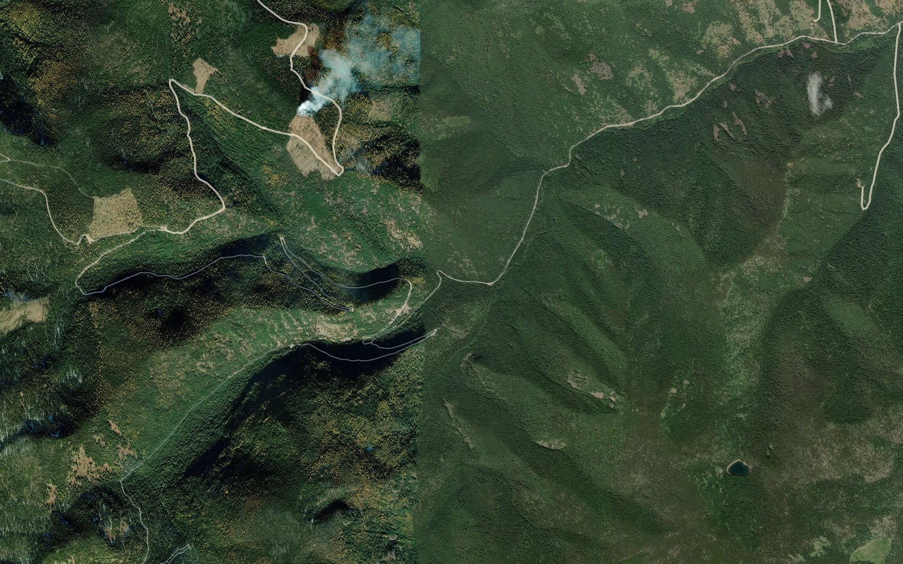 Satellite map of the Torino Creek