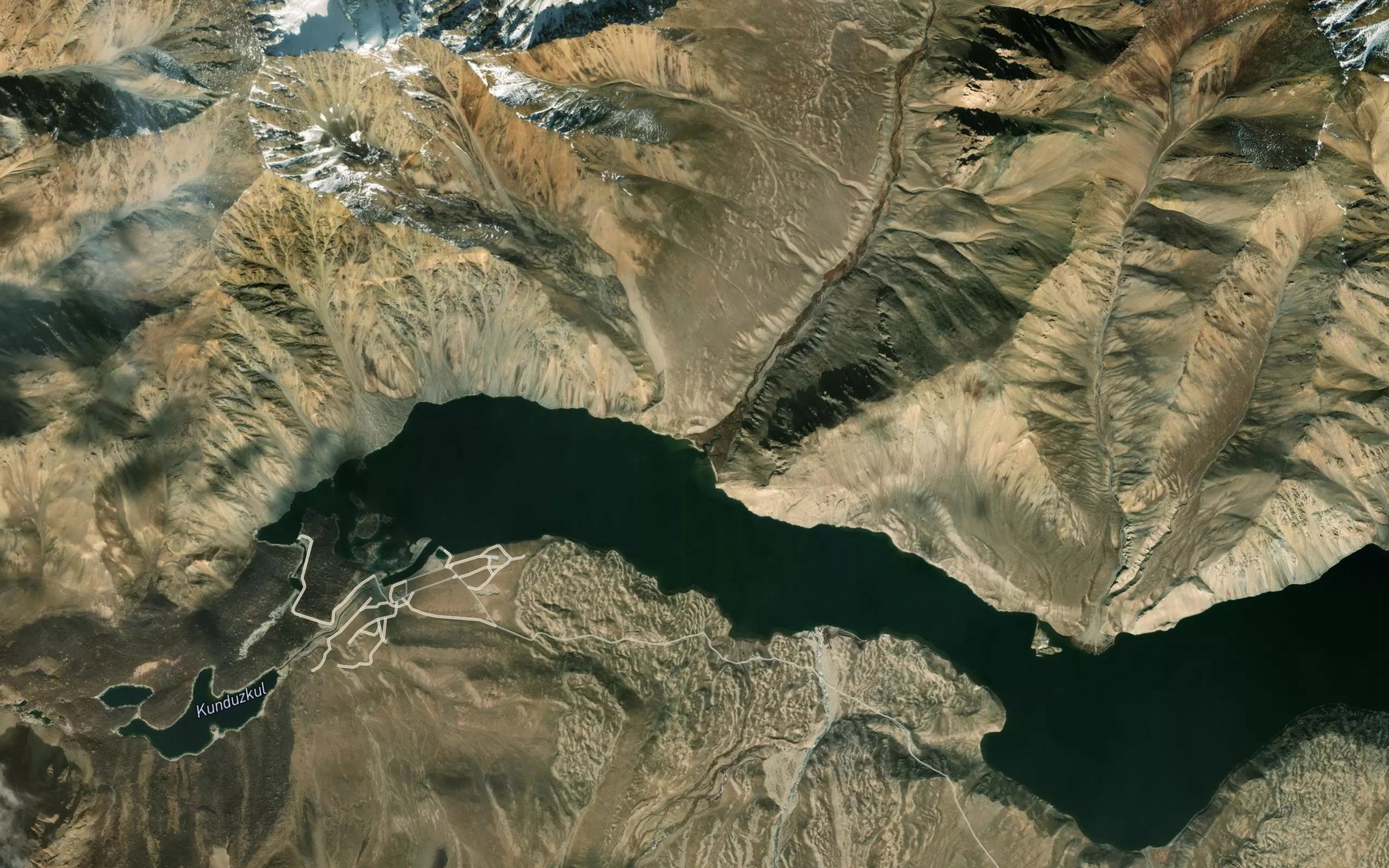 Satellite map of the Malyy Mardzhanay