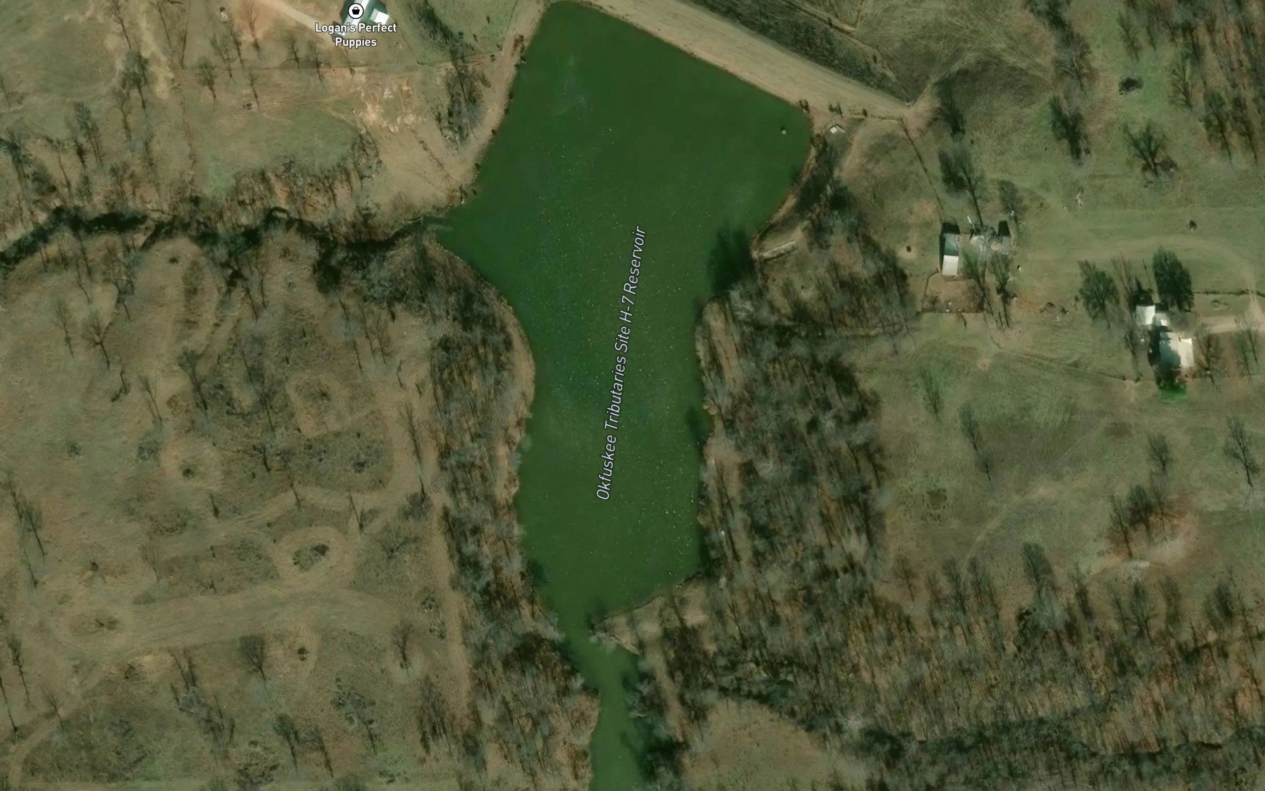 Okfuskee Tributaries Site H-7 Reservoir