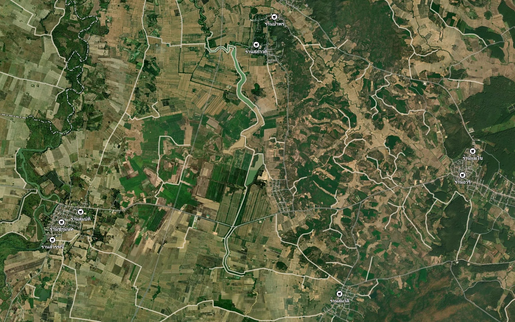 Satellite map of the Nong Ka-Lo