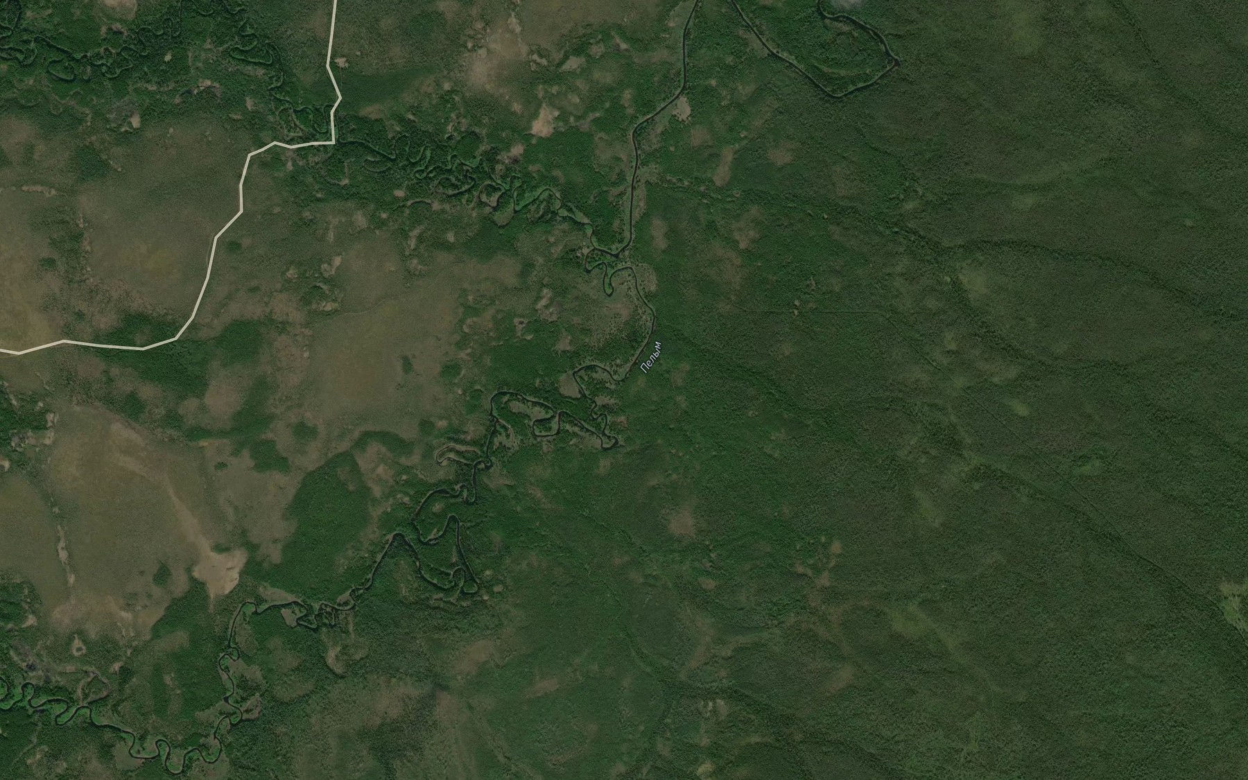 Satellite map of the Akhtasympolum