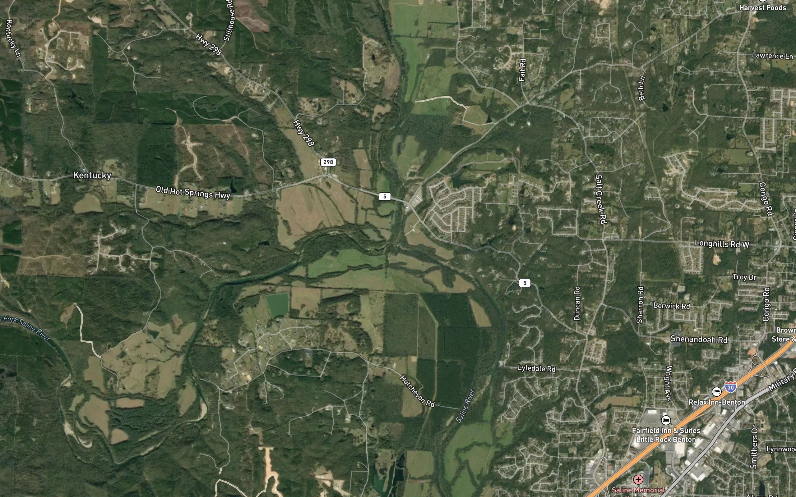 Alum Fork Saline River