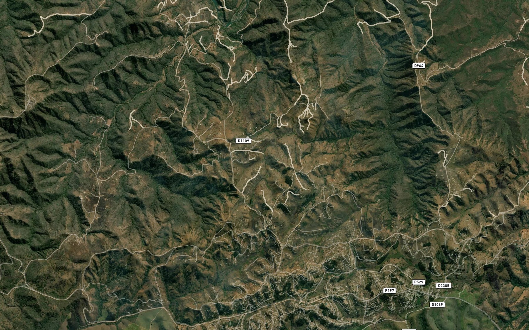 Satellite map of the Ndungunya