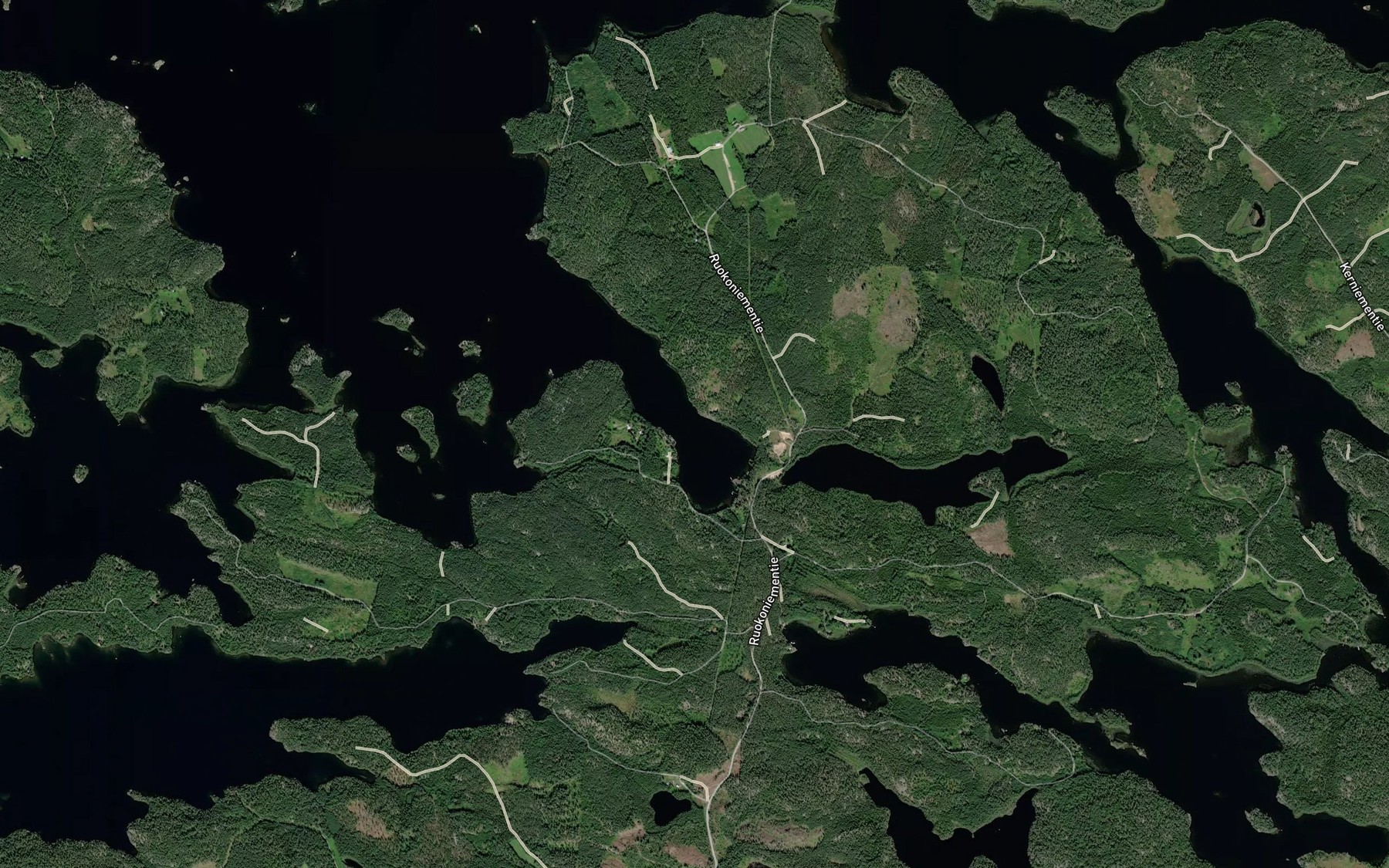 Satellite map of the Muilunlahti