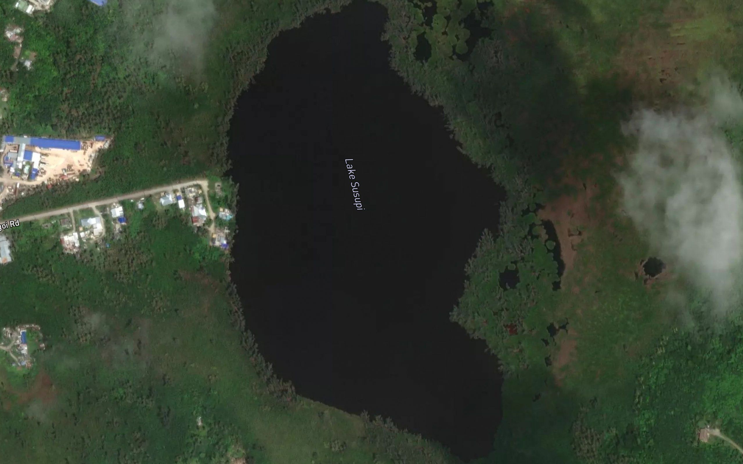 Lake Susupe - slightly brackish