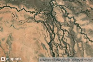 Satellite map of the Dewalla Creek