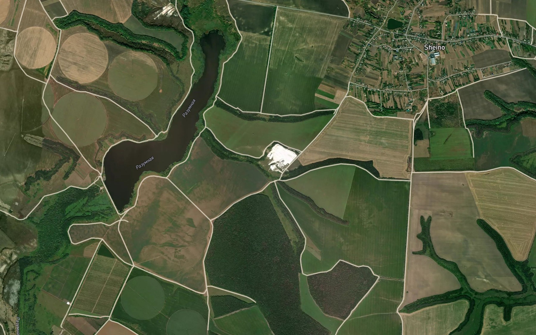 Satellite map of the Balka Melki