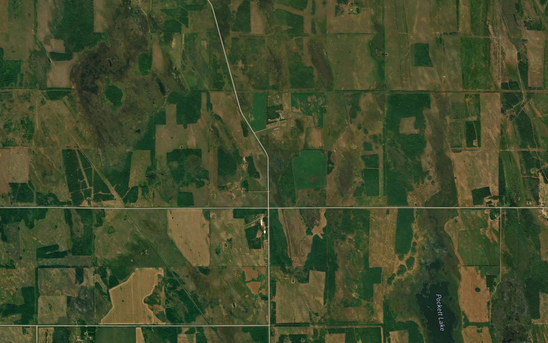 Satellite map of the Sul Lake
