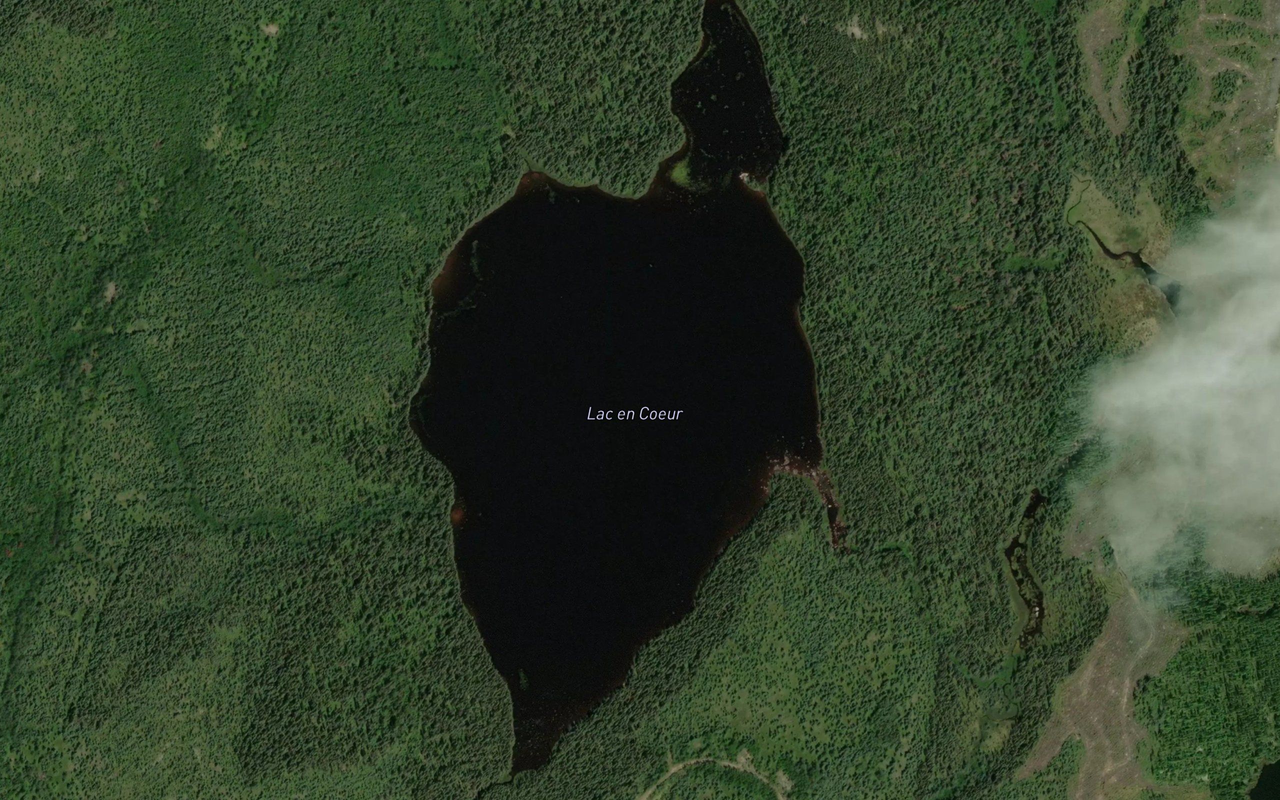 Lac en Coeur