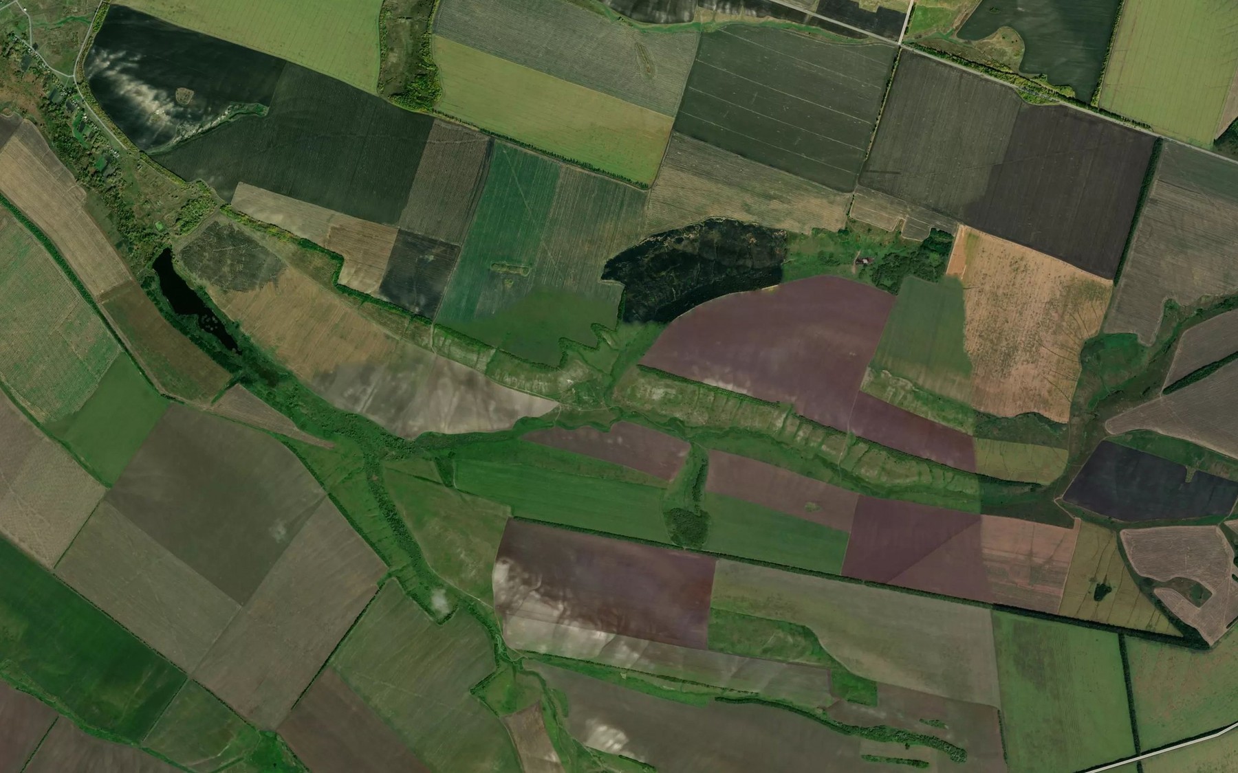 Satellite map of the Balka Cheremkhov Yar