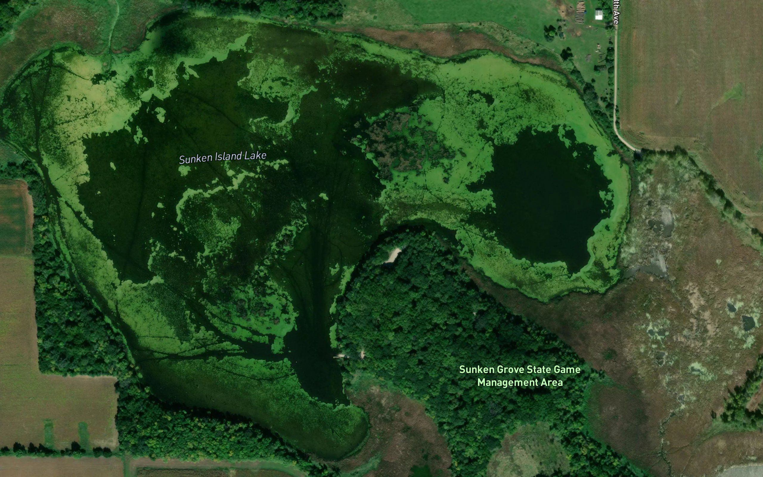 Sunken Island Lake