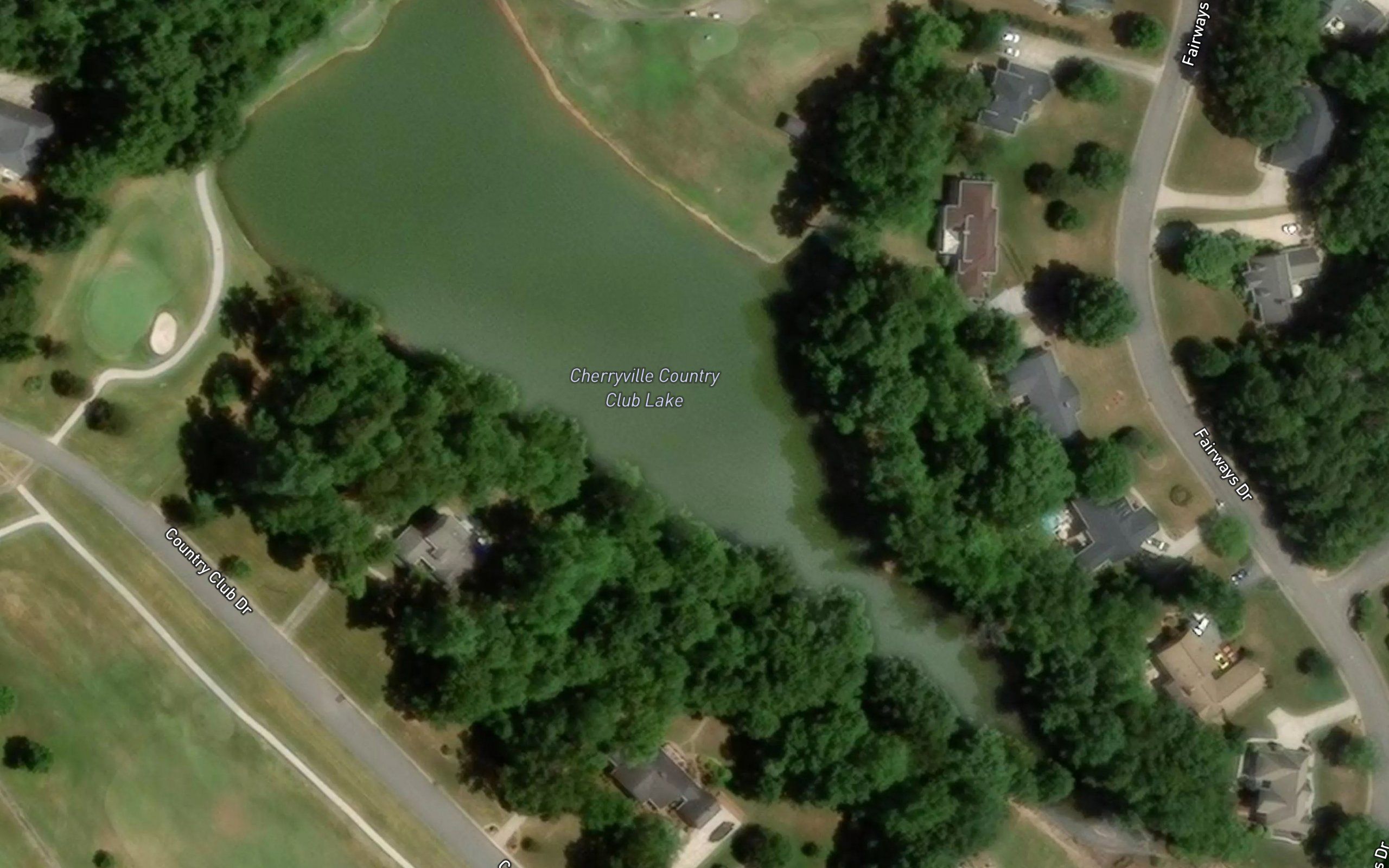 Cherryville Country Club Lake