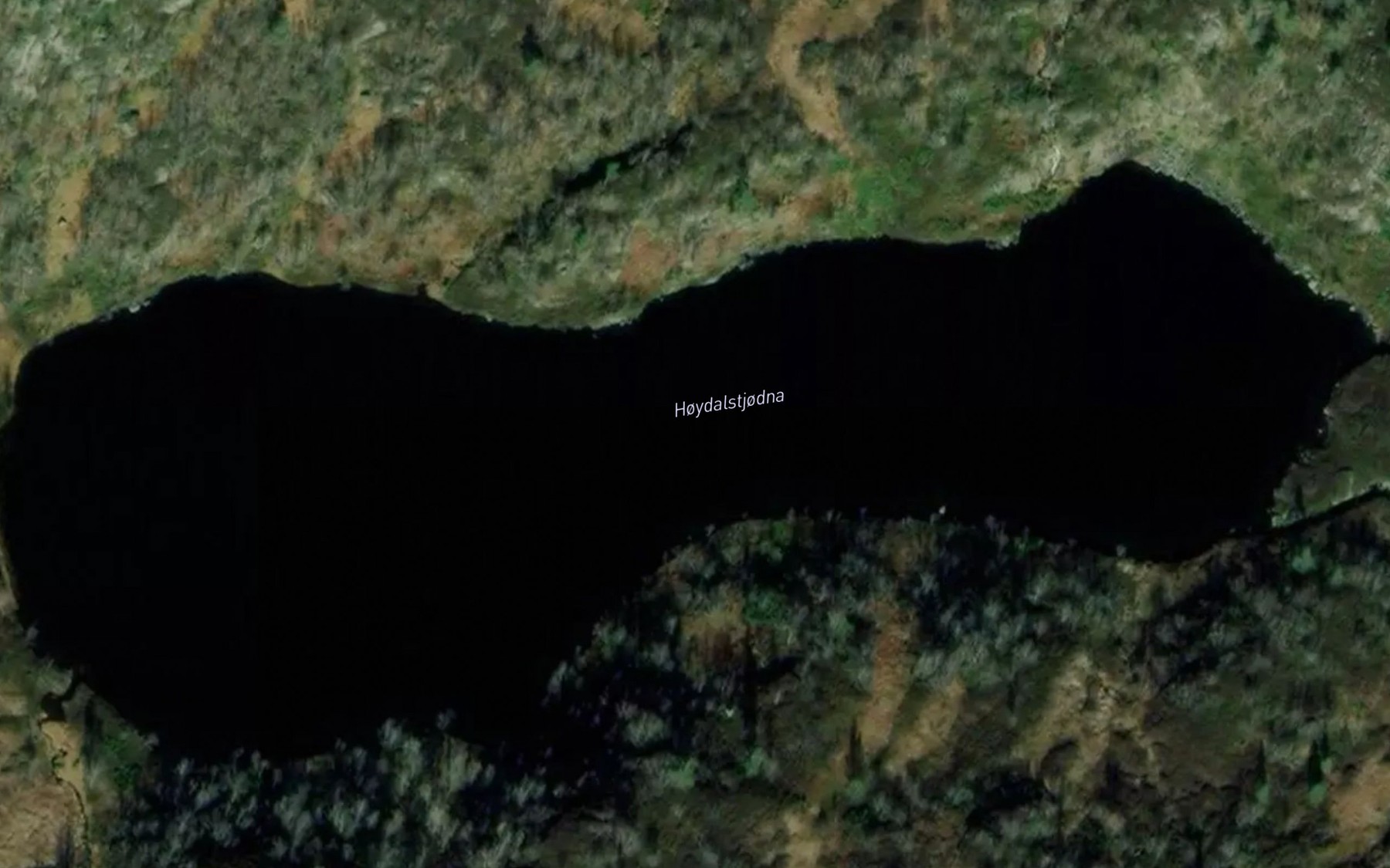 Satellite map of the Hoydalstjorni