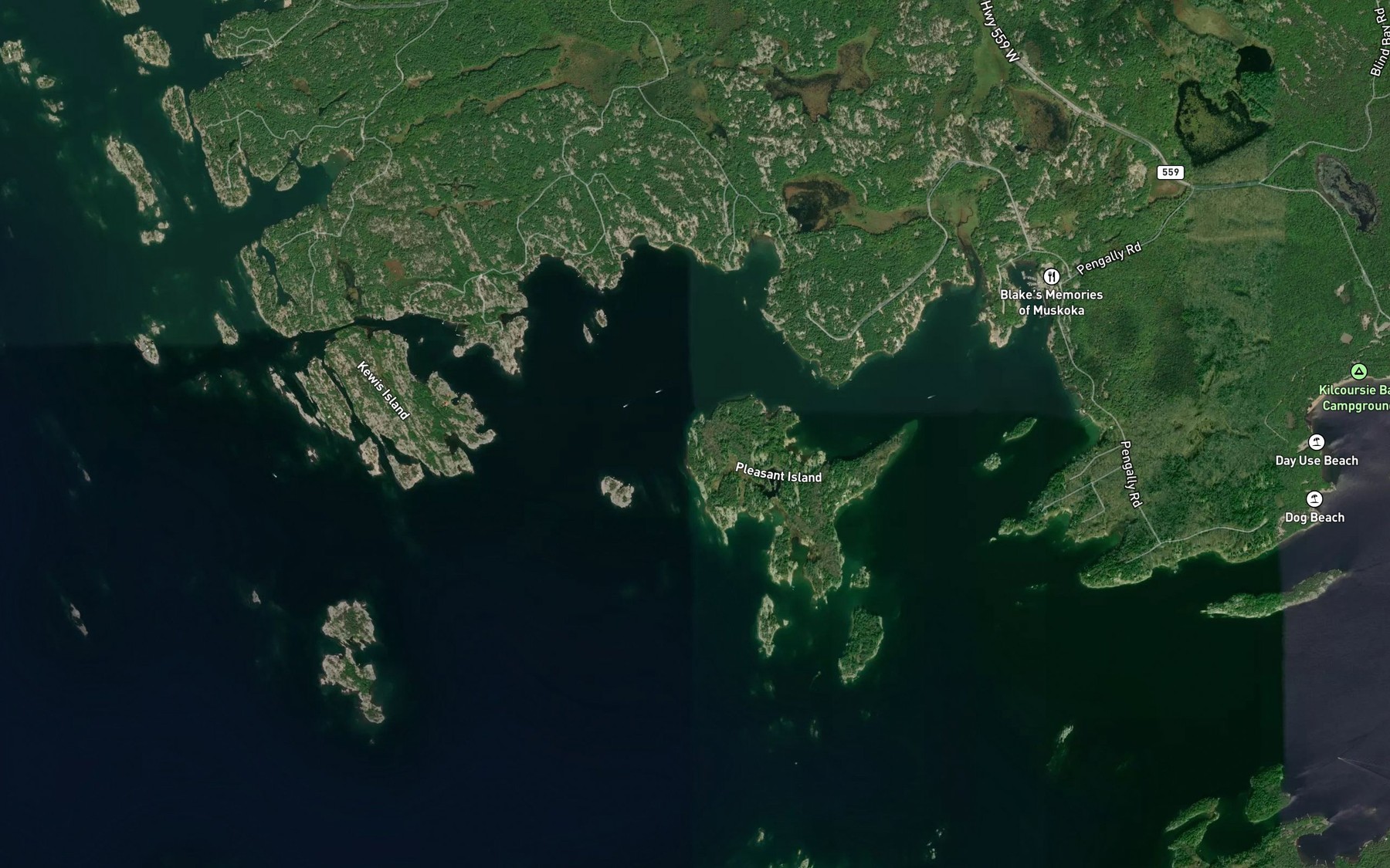 Satellite map of the The Keyhole