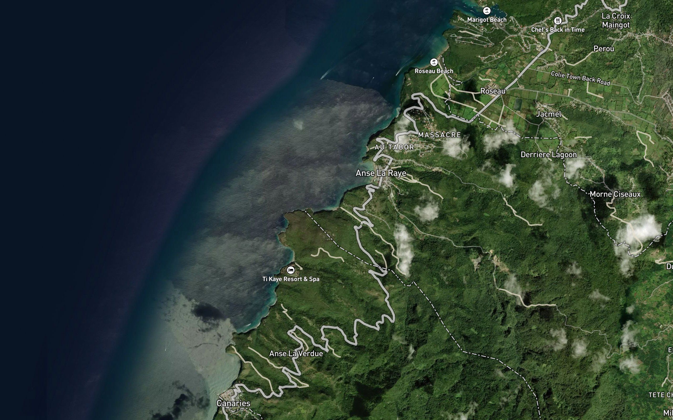 Anse Galet River
