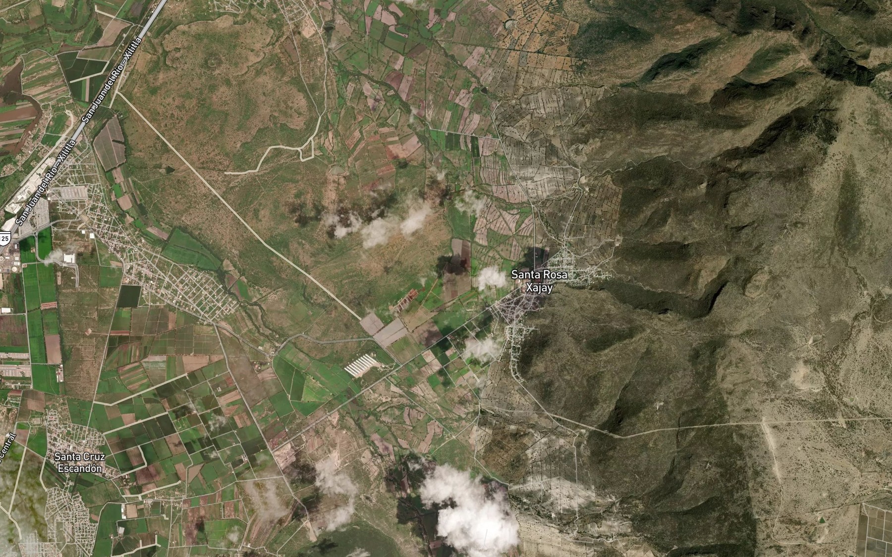 Satellite map of the Bordo San Ramon