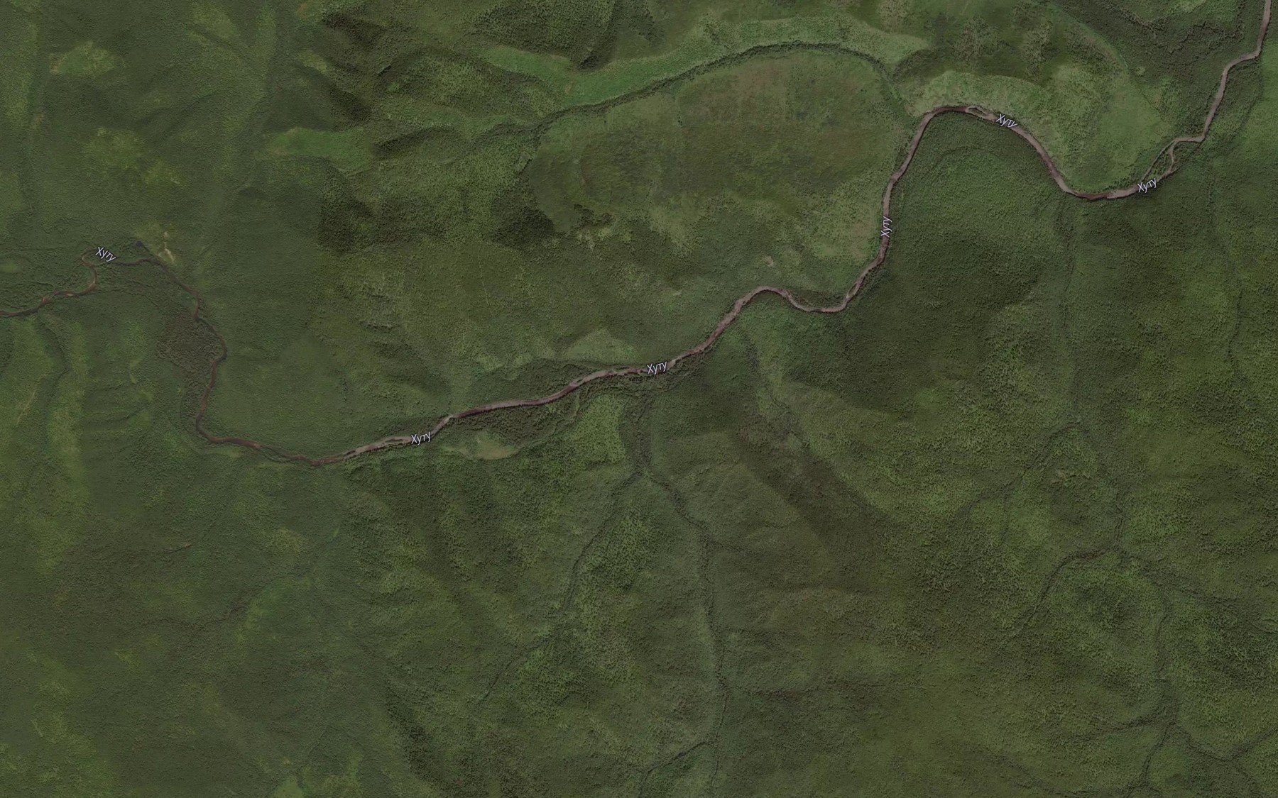 Satellite map of the Dlinnyy