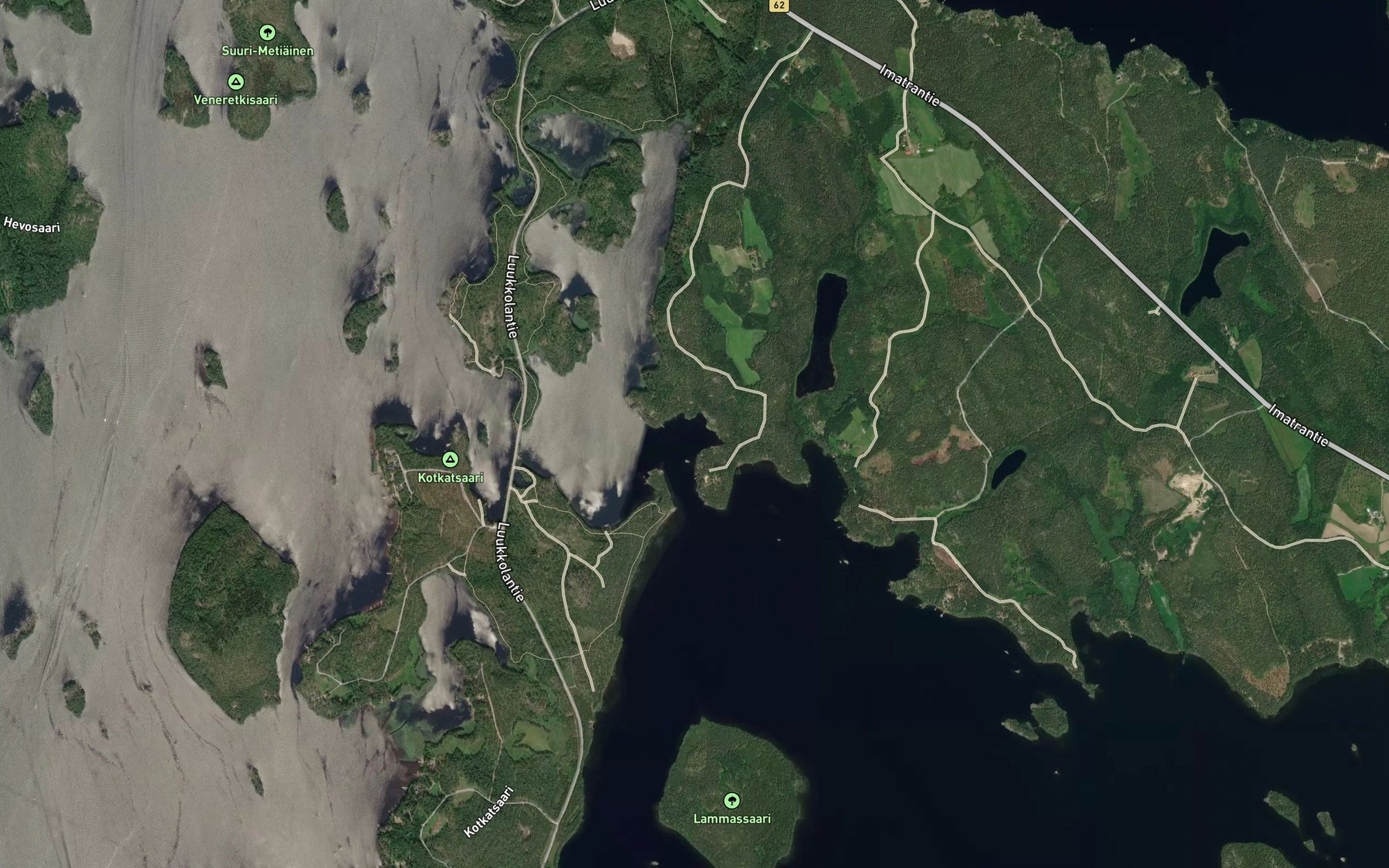 Satellite map of the Maijalahti