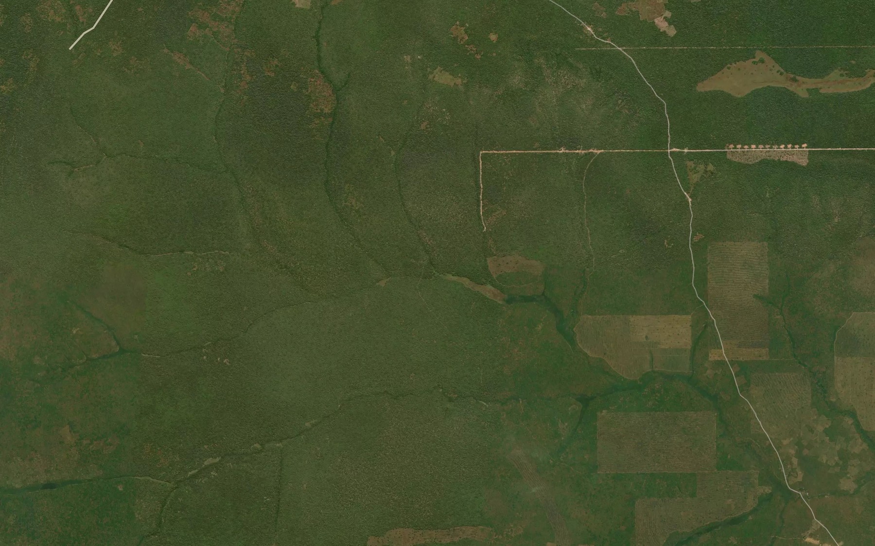Satellite map of the Camichinga Primeiro