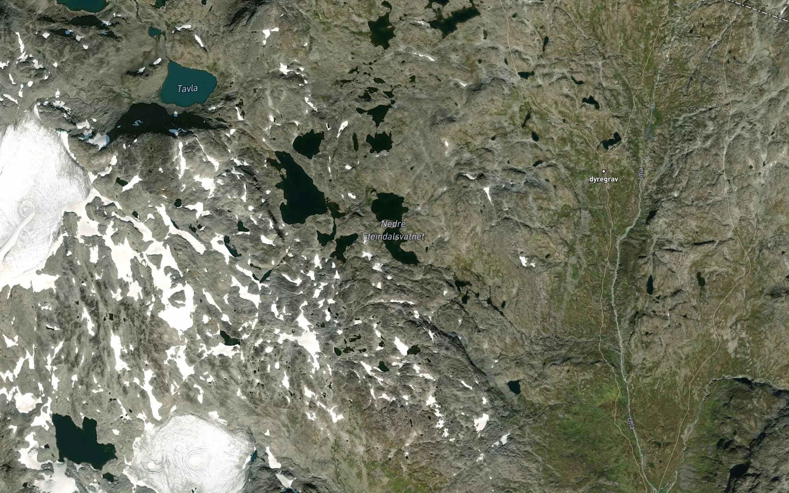 Steindalsvatnet,nedre