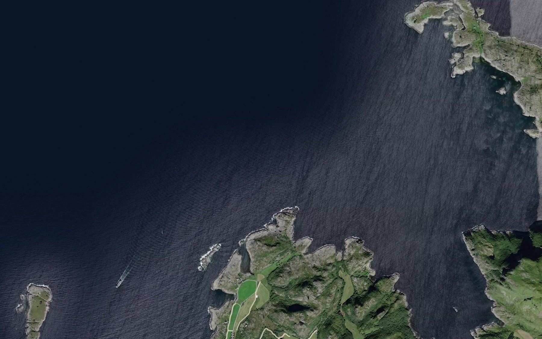 Satellite map of the Rogrunnen