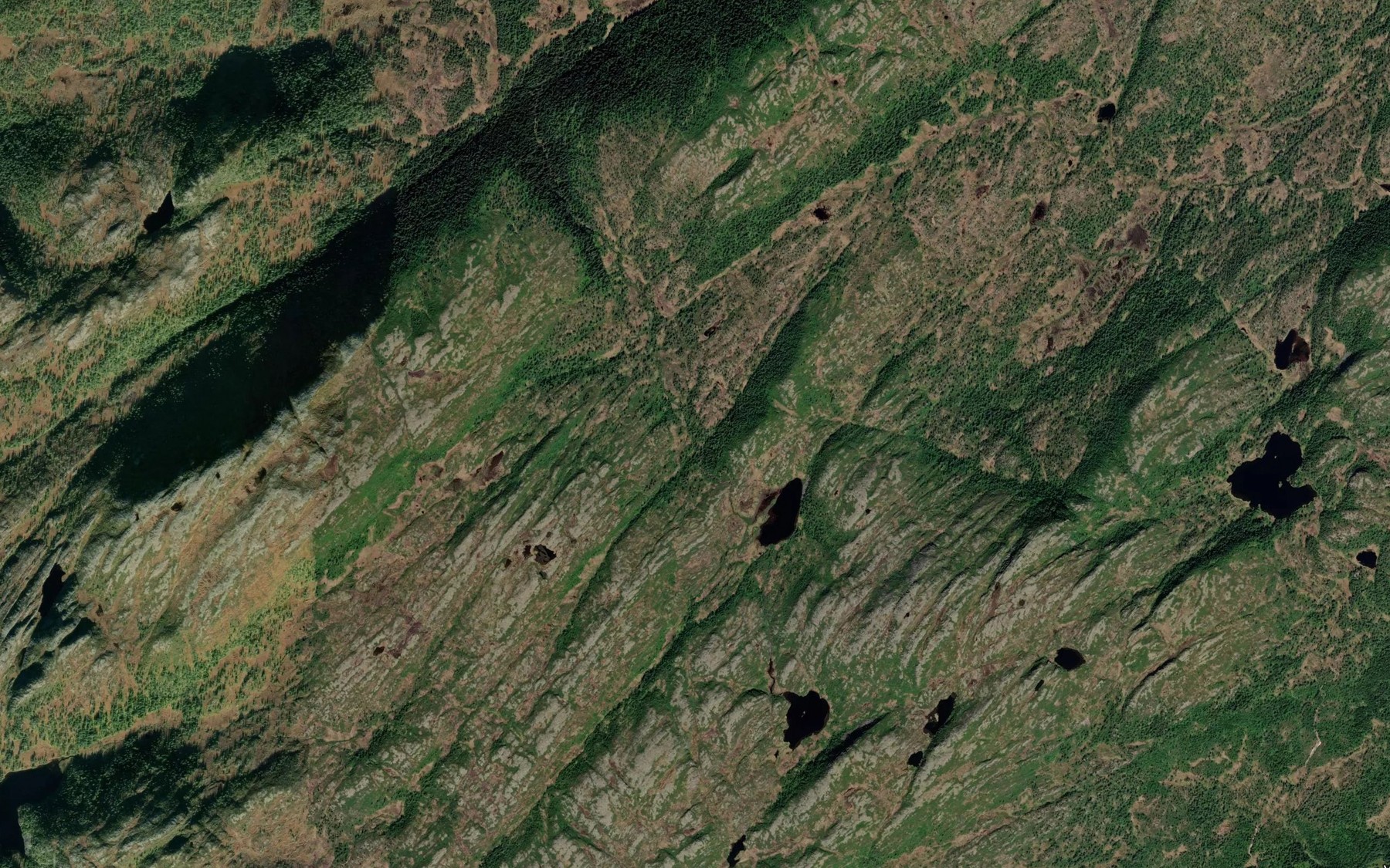 Satellite map of the Merratjornbekken