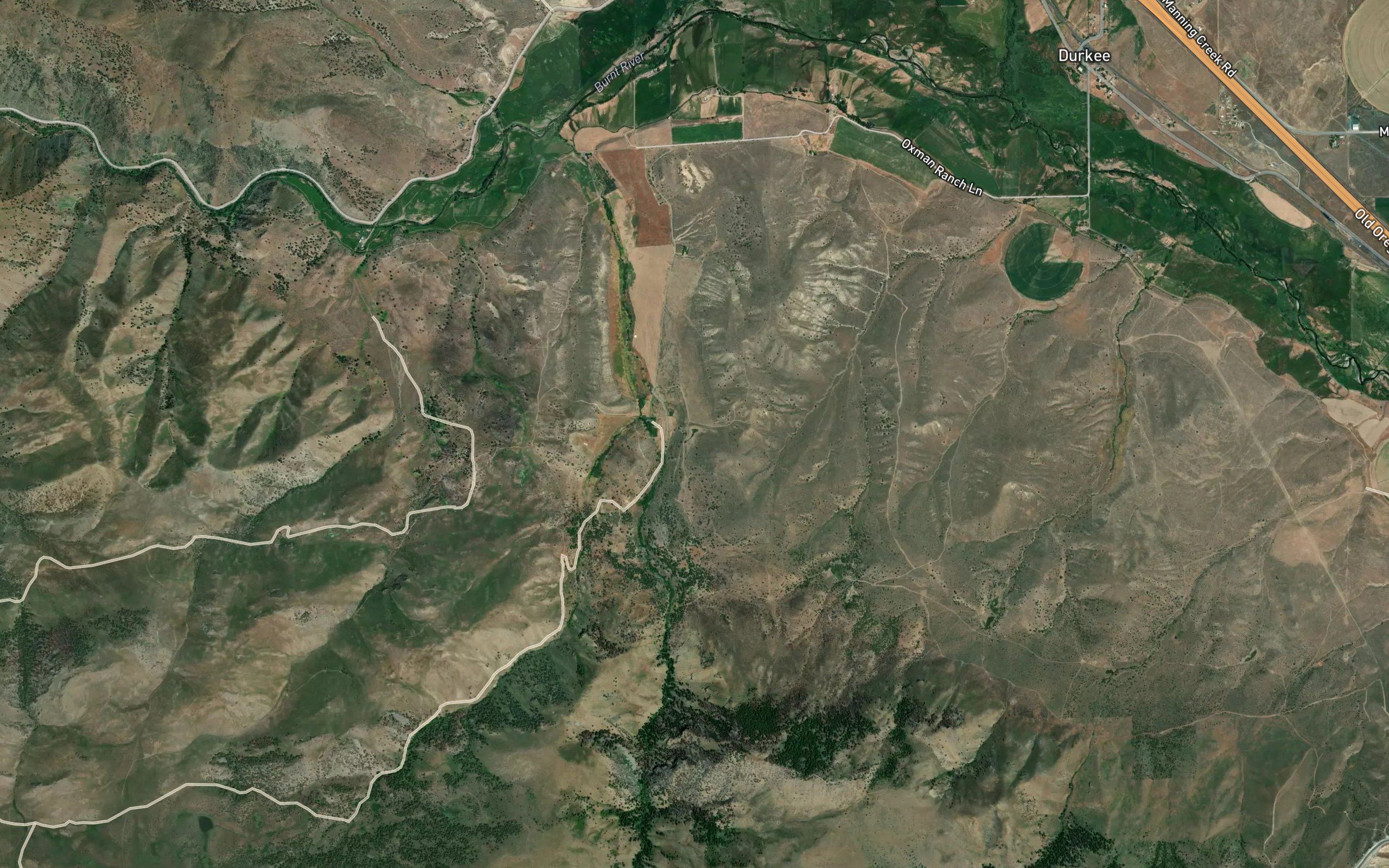Powell Creek Reservoir