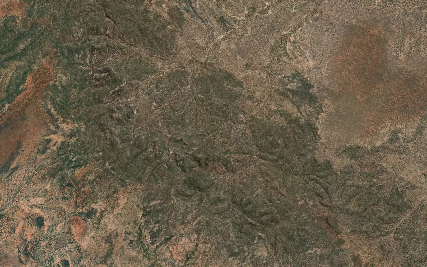 Satellite map of the Bungeringera Lagoon