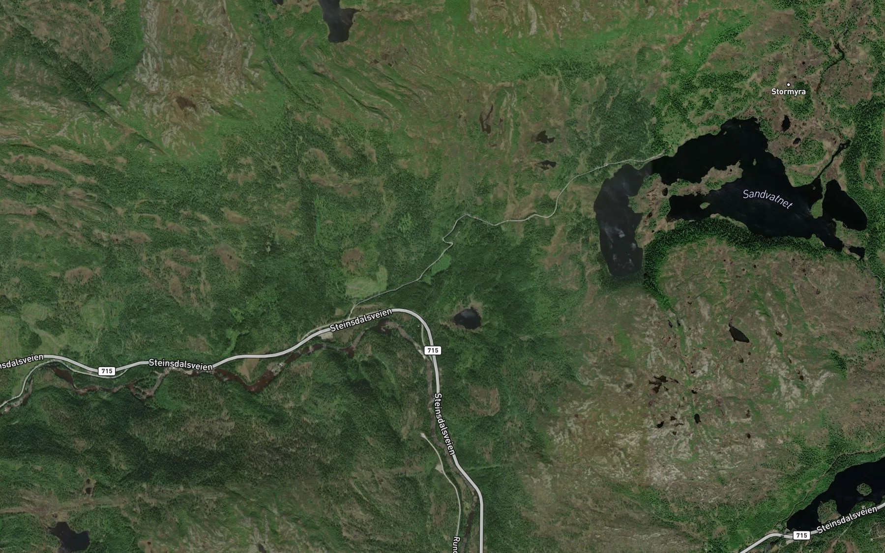 Satellite map of the Floytarbekken