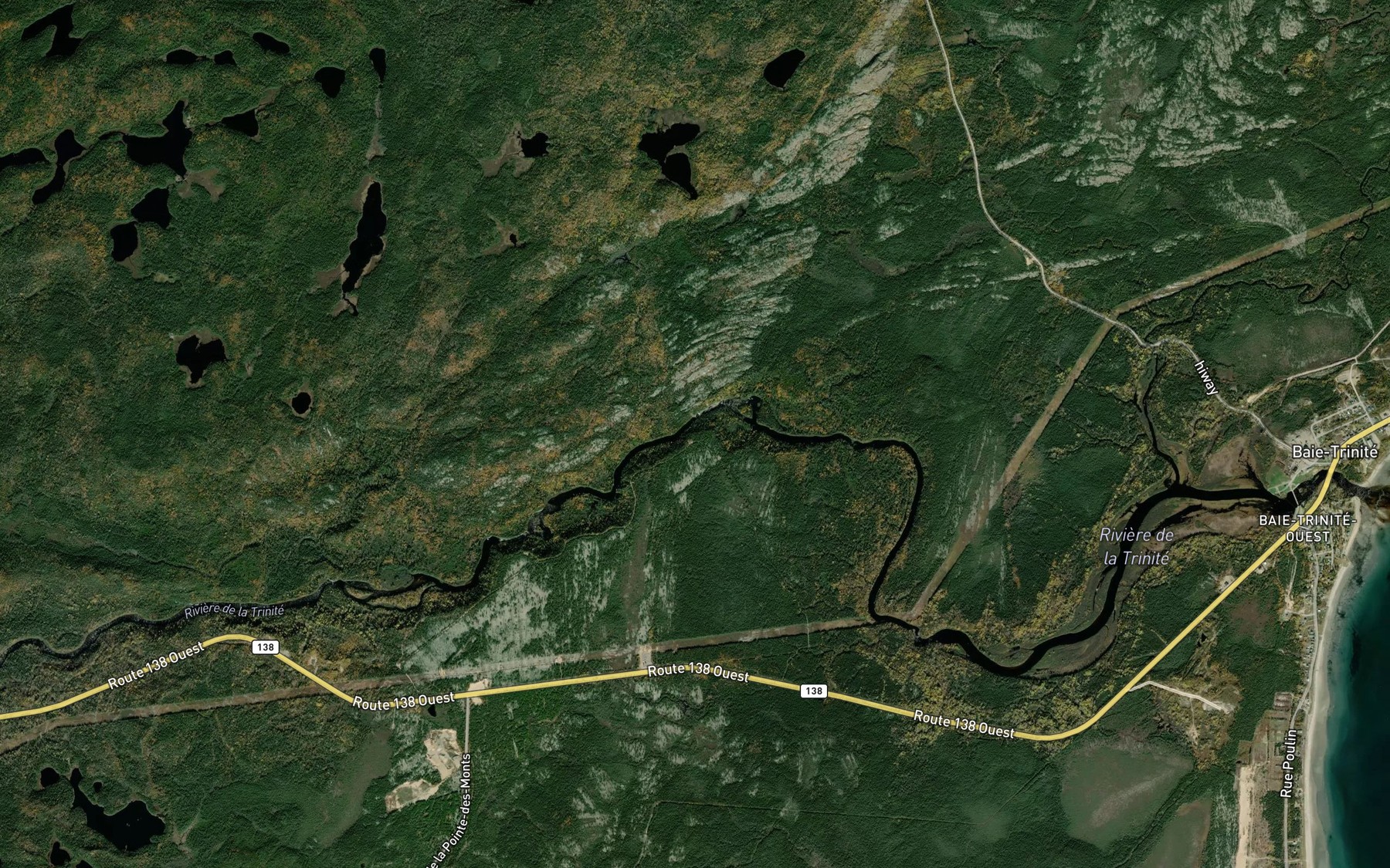 Satellite map of the Fosse du Lievre
