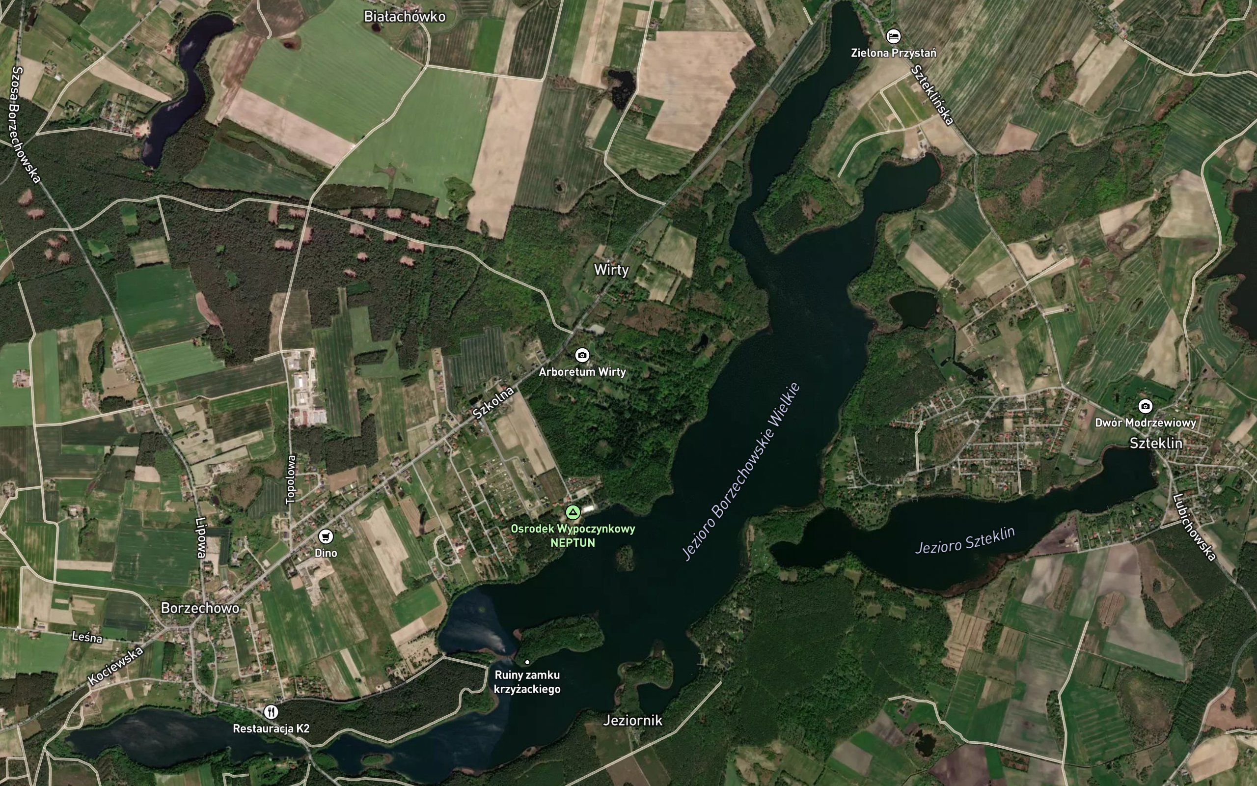 Jezioro Wielkie Borzechowskie