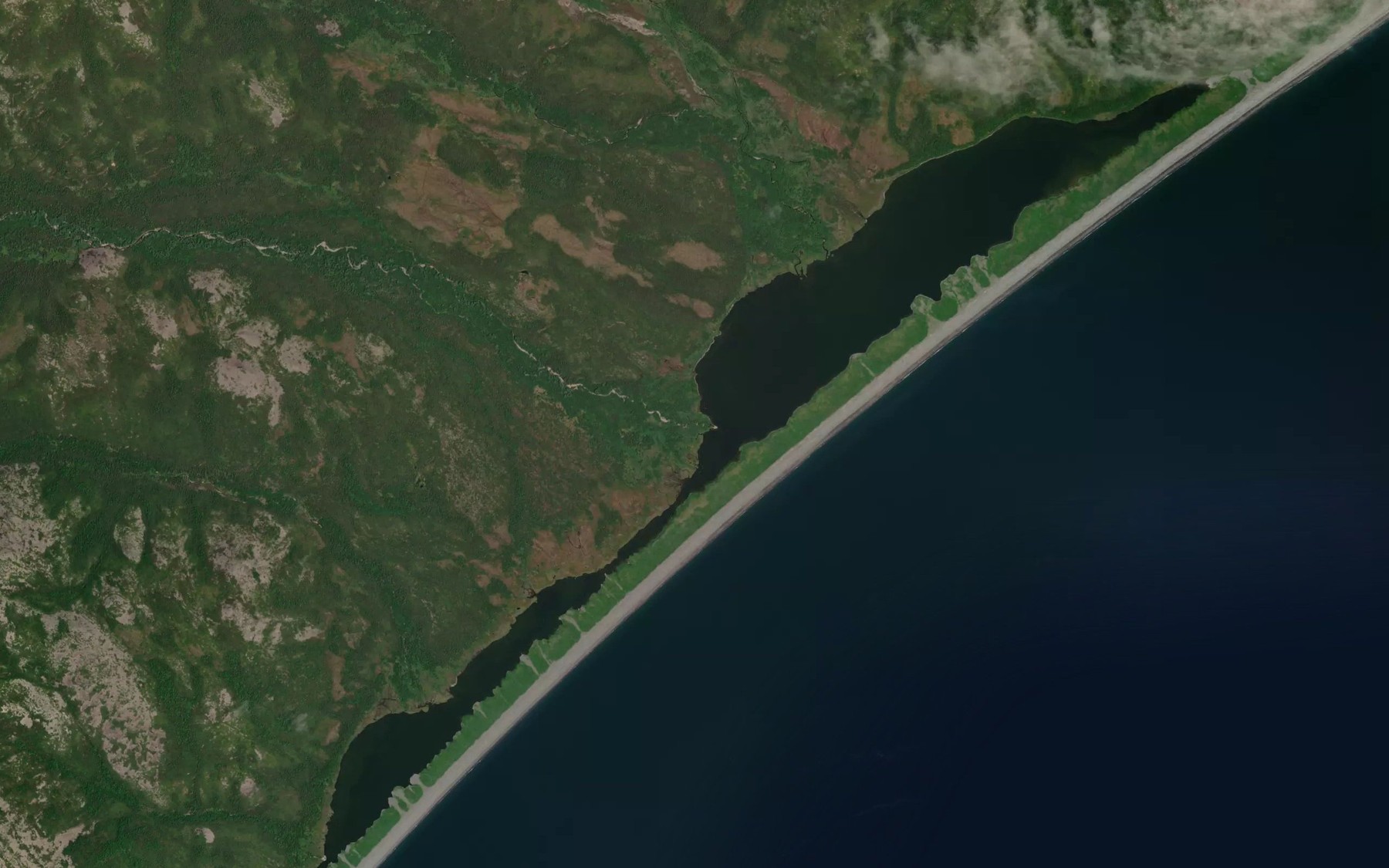 Satellite map of the Koshtak