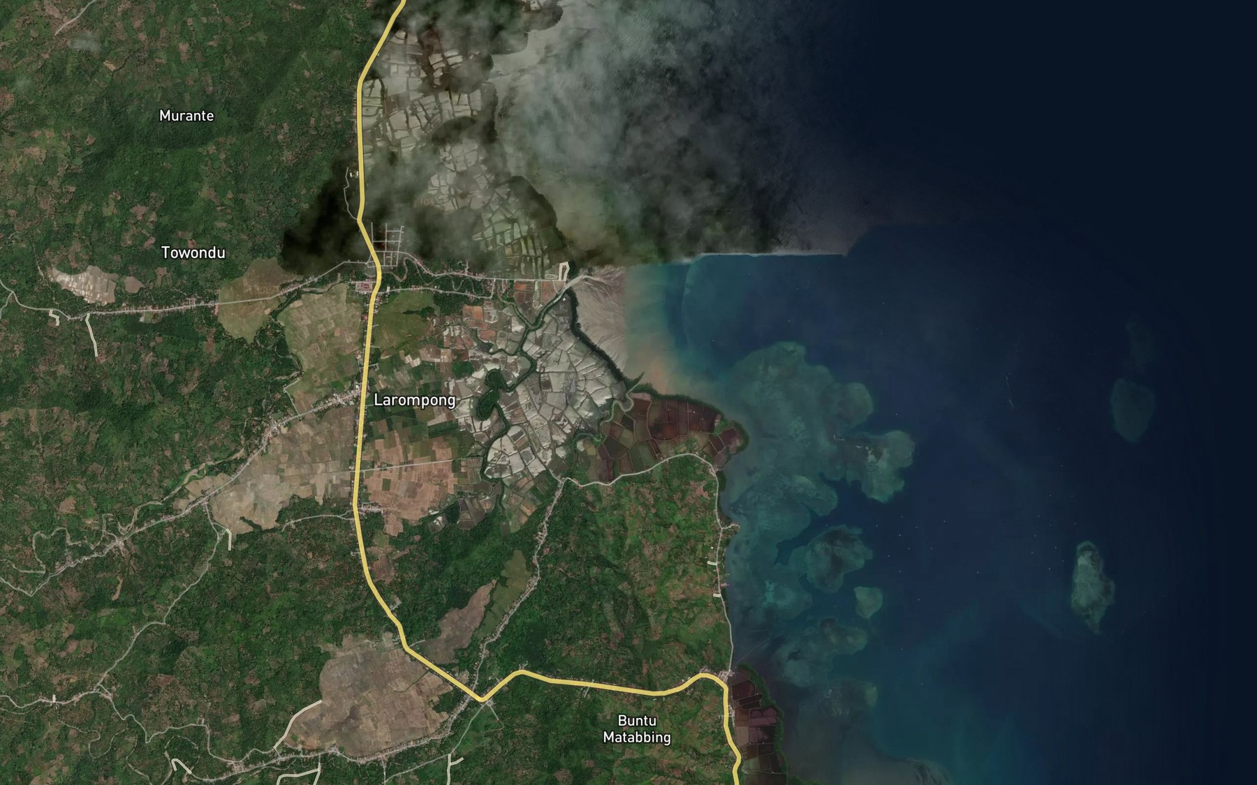 Satellite map of the Salo Keppe