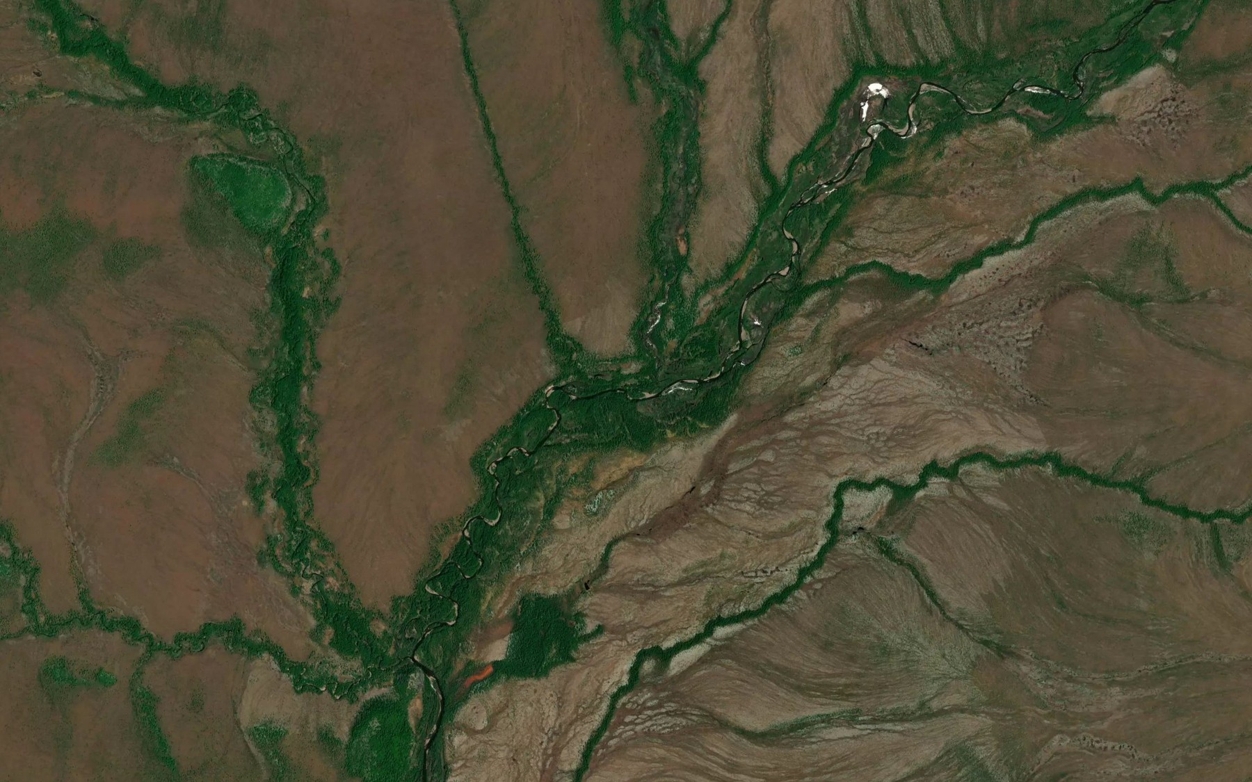 Satellite map of the Nizkiy
