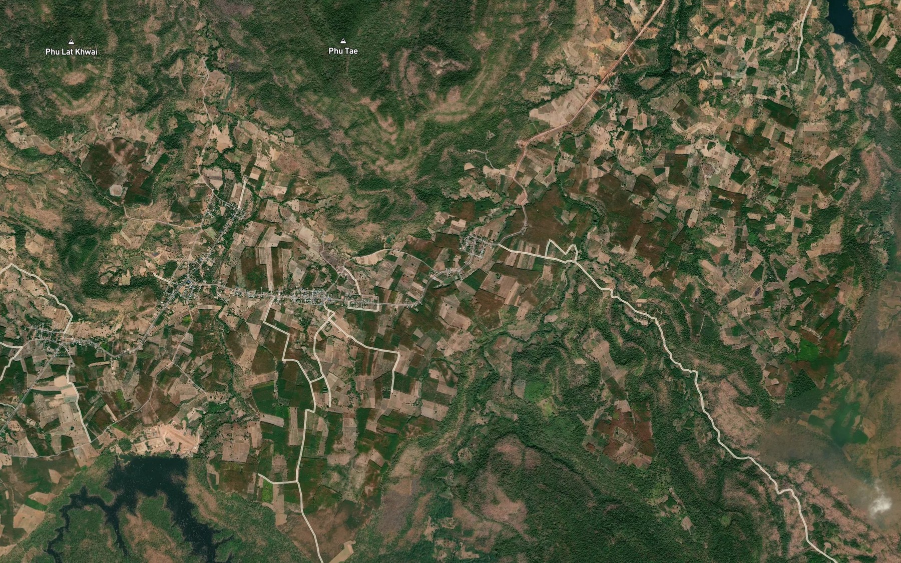 Satellite map of the Nong Lai