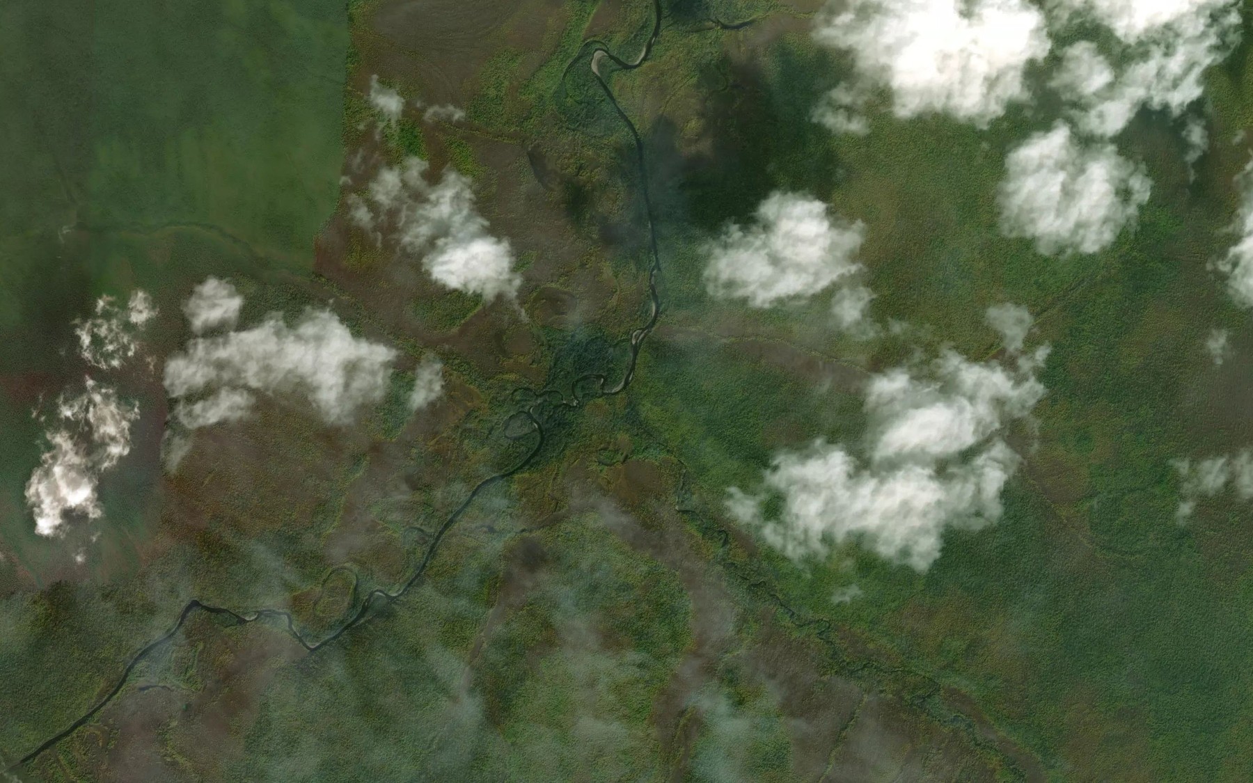 Satellite map of the Bol'shaya Kanaymu