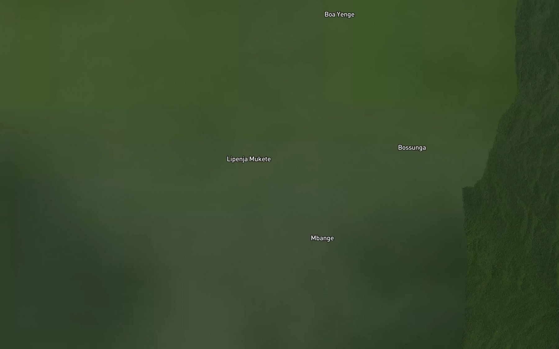 Satellite map of the Mbange