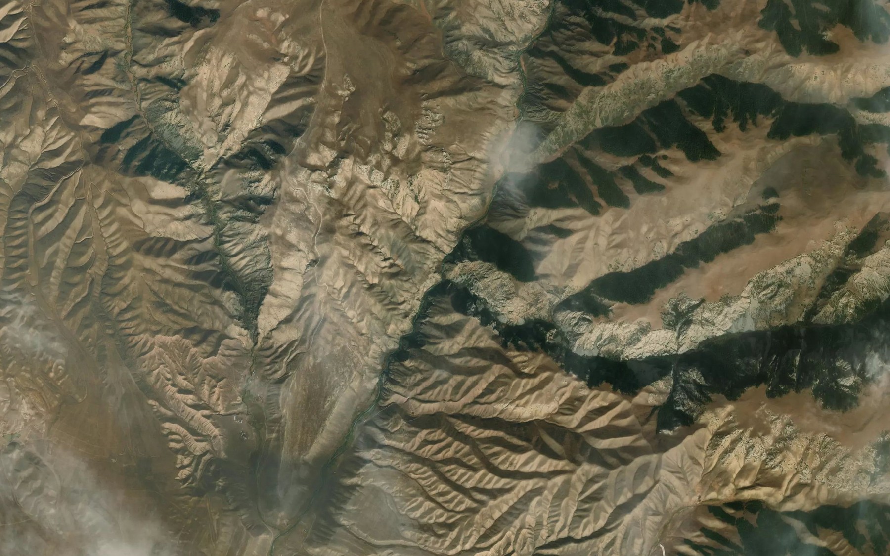 Satellite map of the Archalu