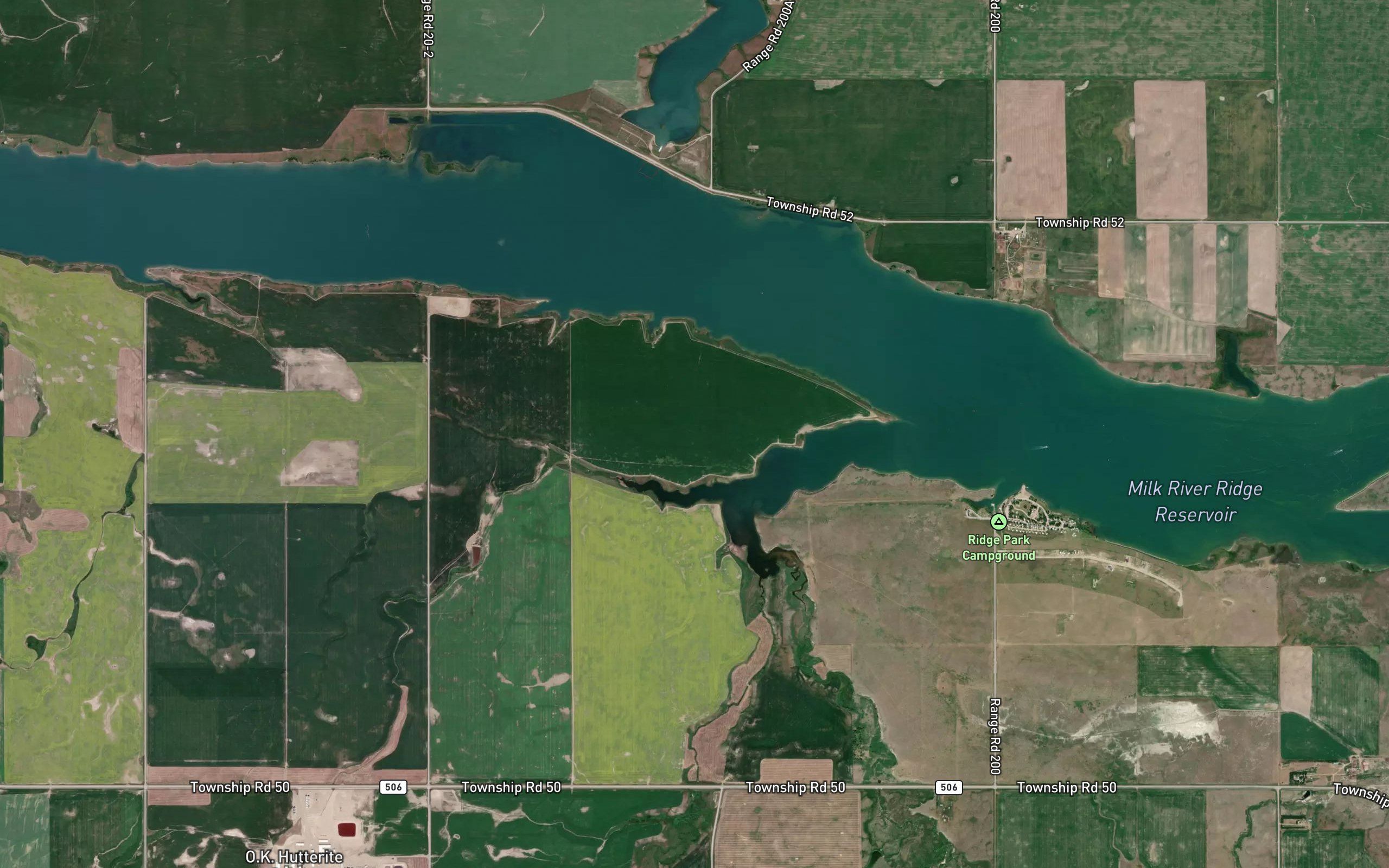 Milk River Ridge Reservoir