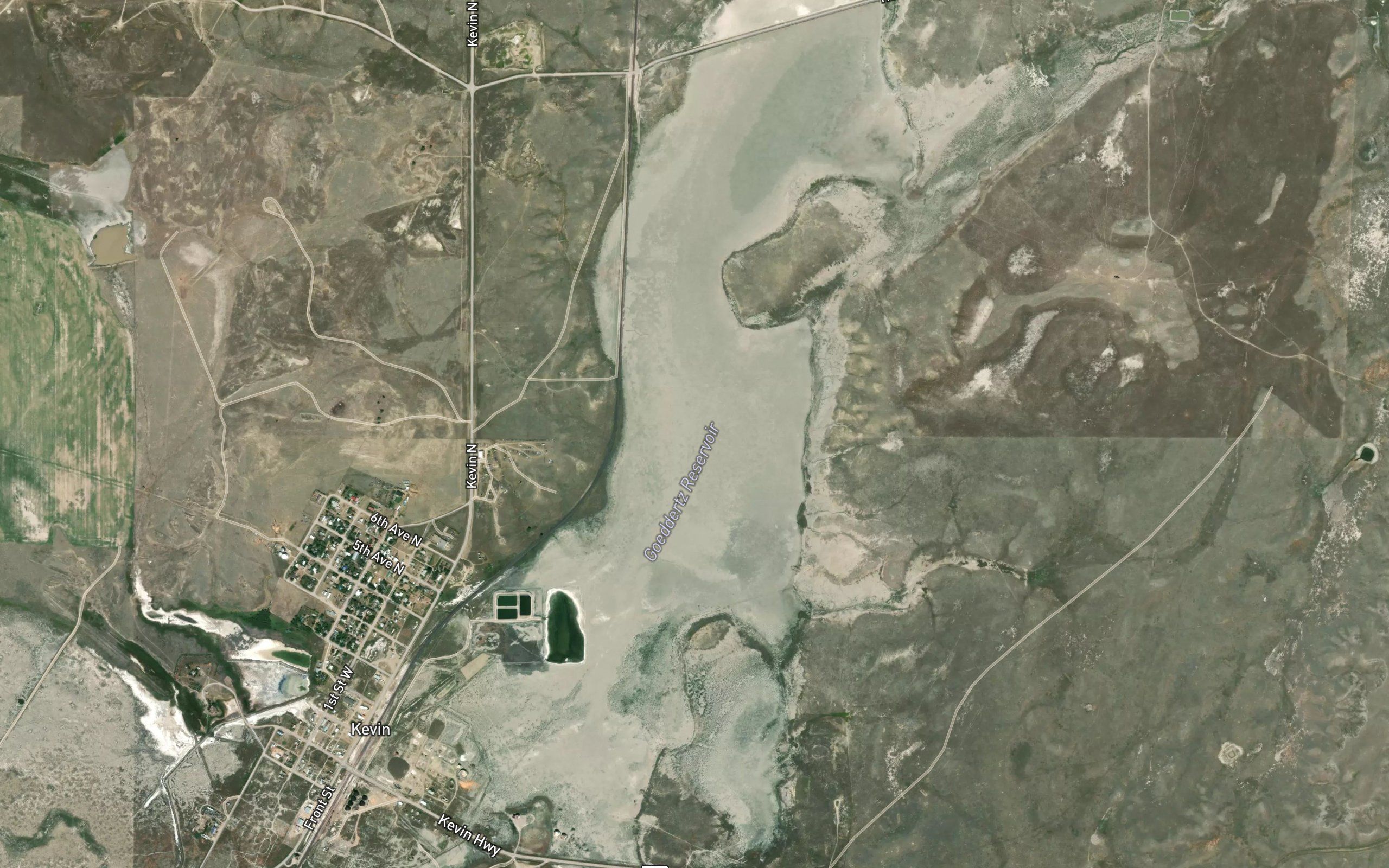 Goeddertz Reservoir