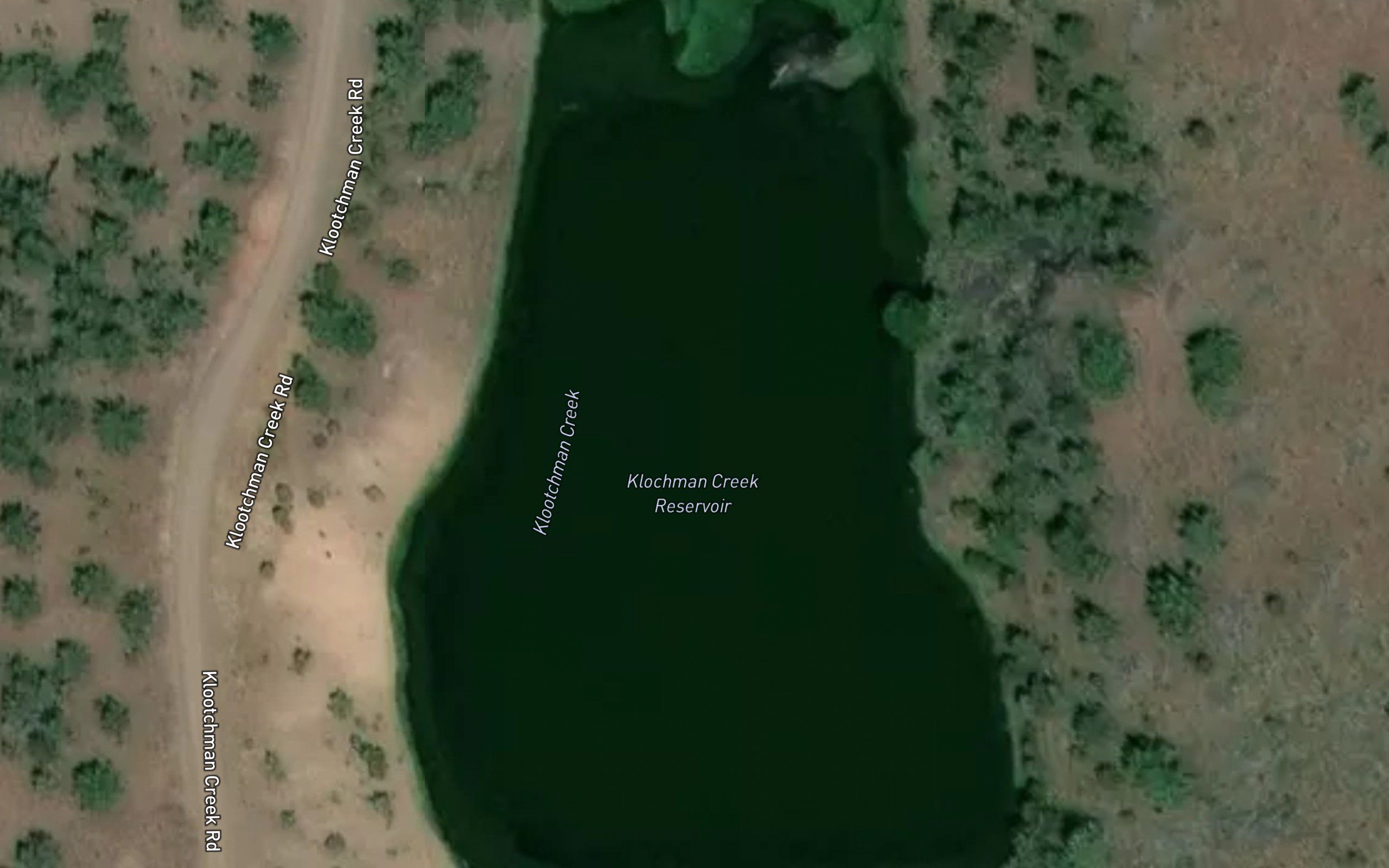 Klootchman Creek Reservoir