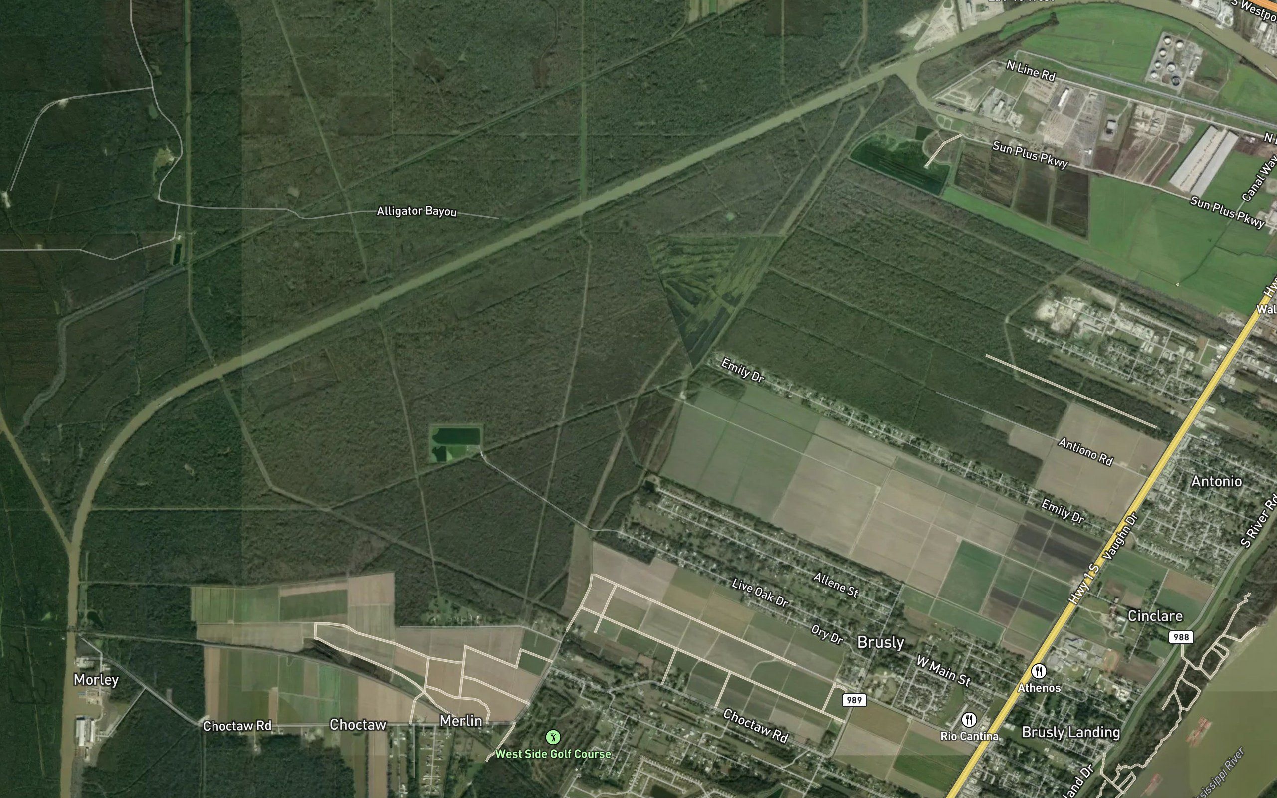 Choctaw Basin Drainage Canal